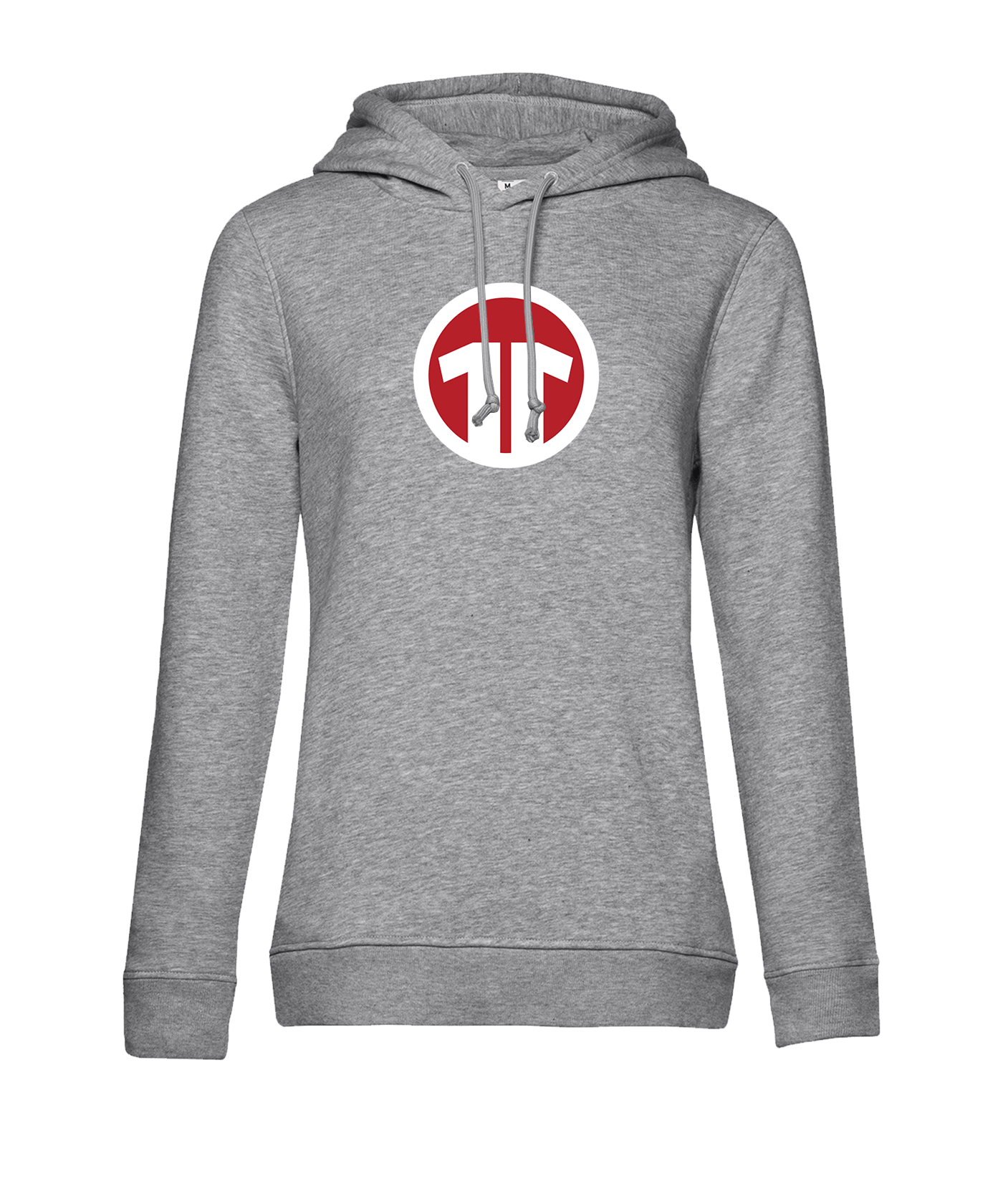 11teamsports Logo Hoody Damen Grau - grau