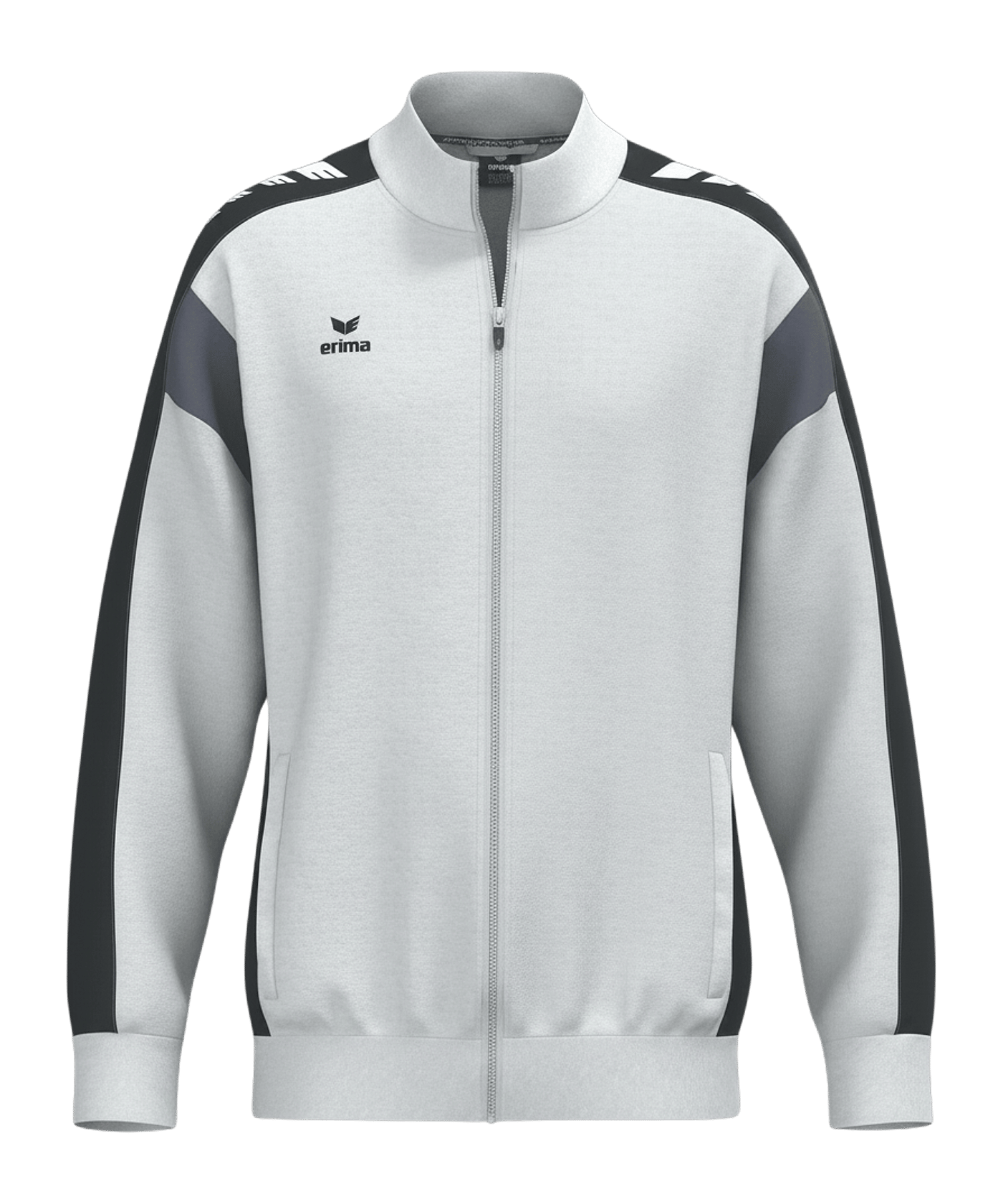 Erima Trainingsjacke Kids Weiß Fweissschwarz - weiss