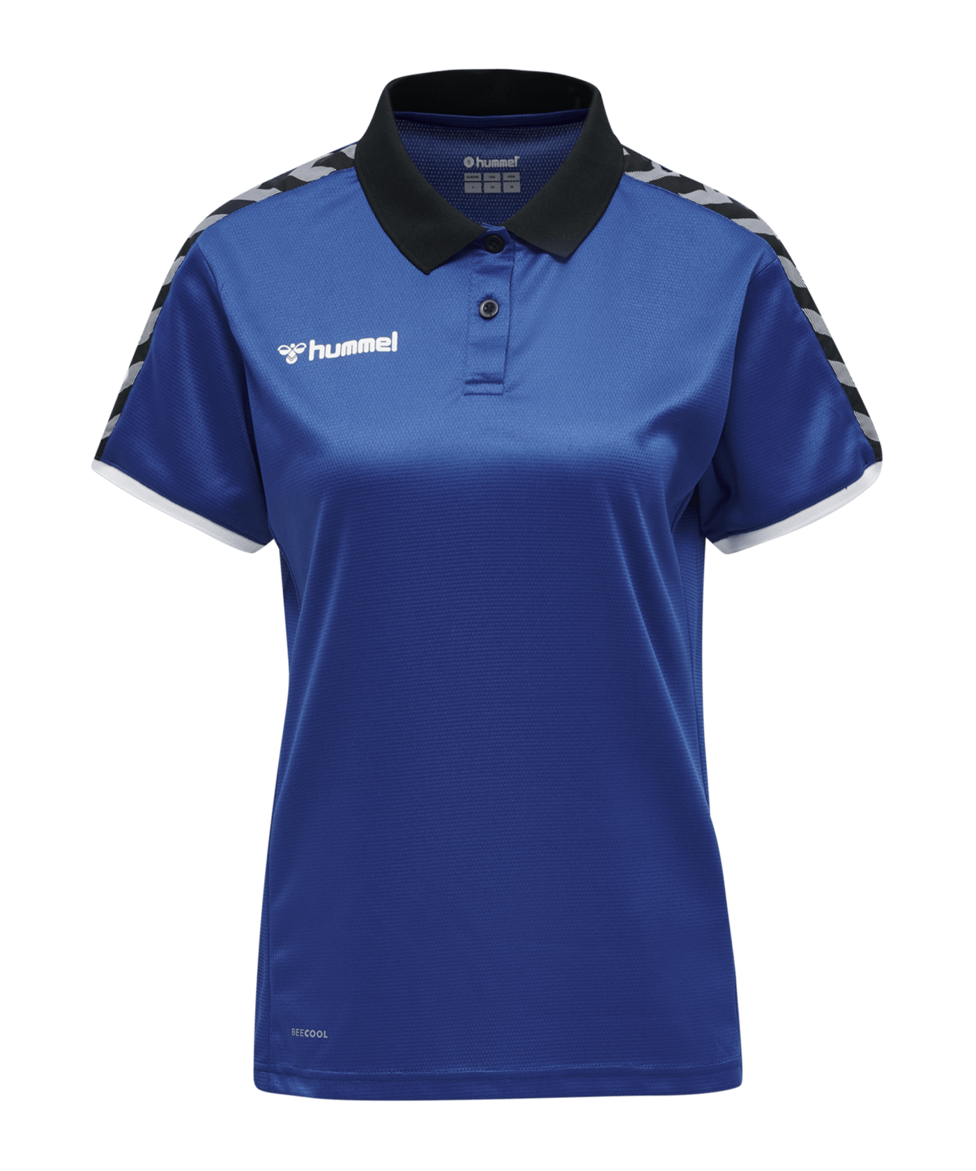 Hummel Authentic Functional Poloshirt Damen F7045 - blau