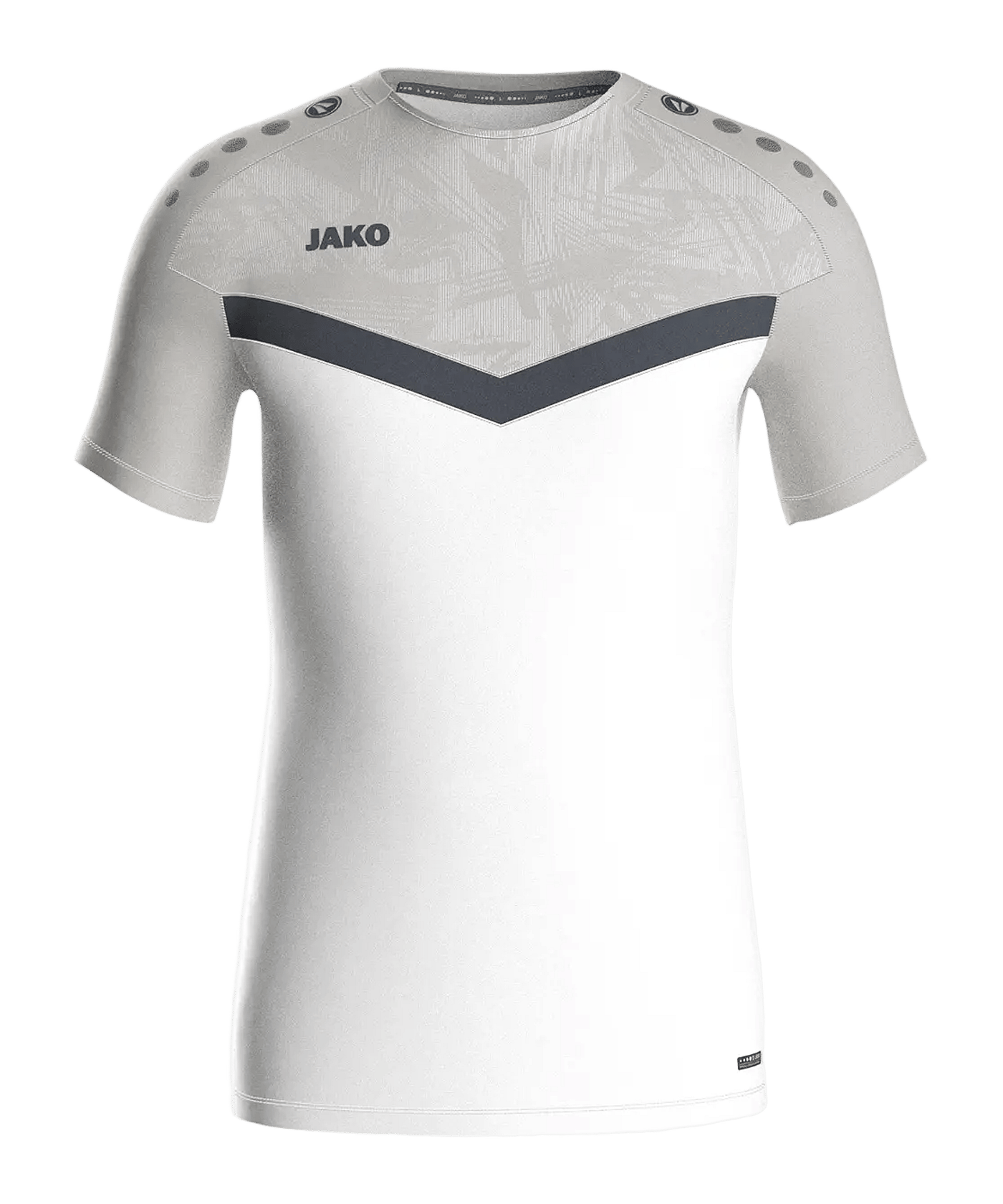 JAKO Icon T-Shirt Kids Weiss Grau F016 - weiss