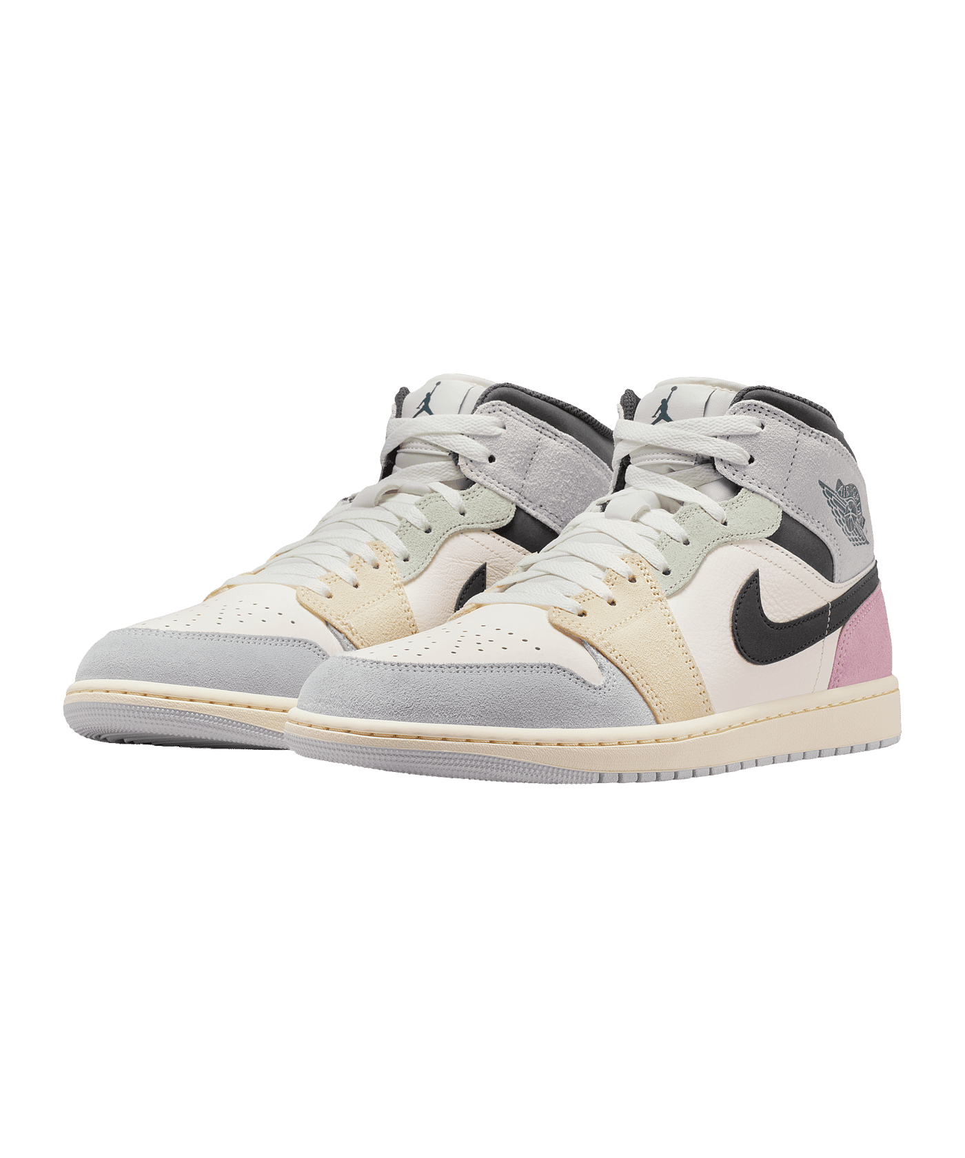 Jordan Air Jordan 1 Mid SE Sail Pastels Weiß F100 - weiss
