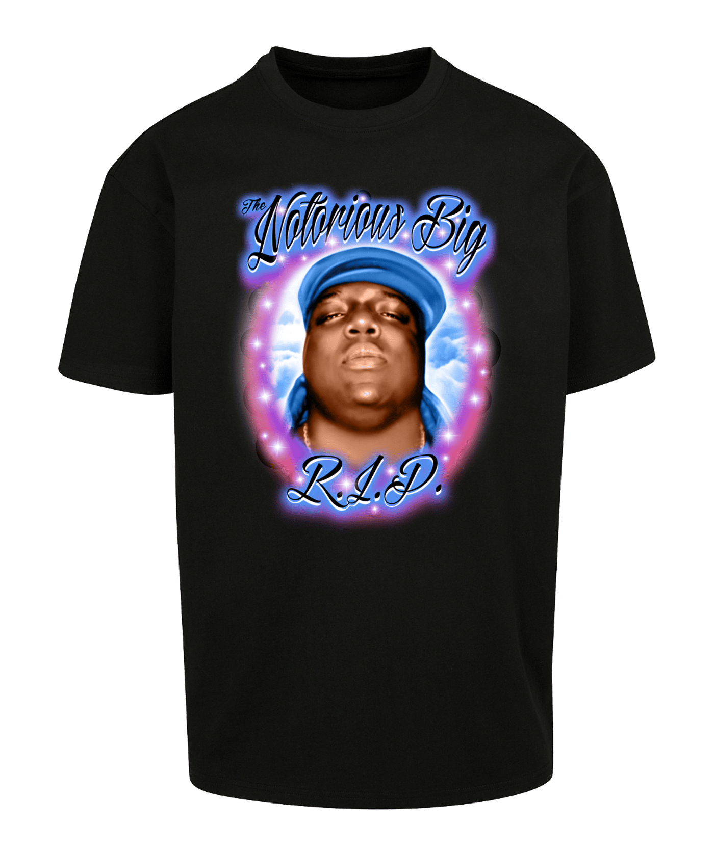 Mister Tee Biggie RIP T-Shirt Schwarz - schwarz