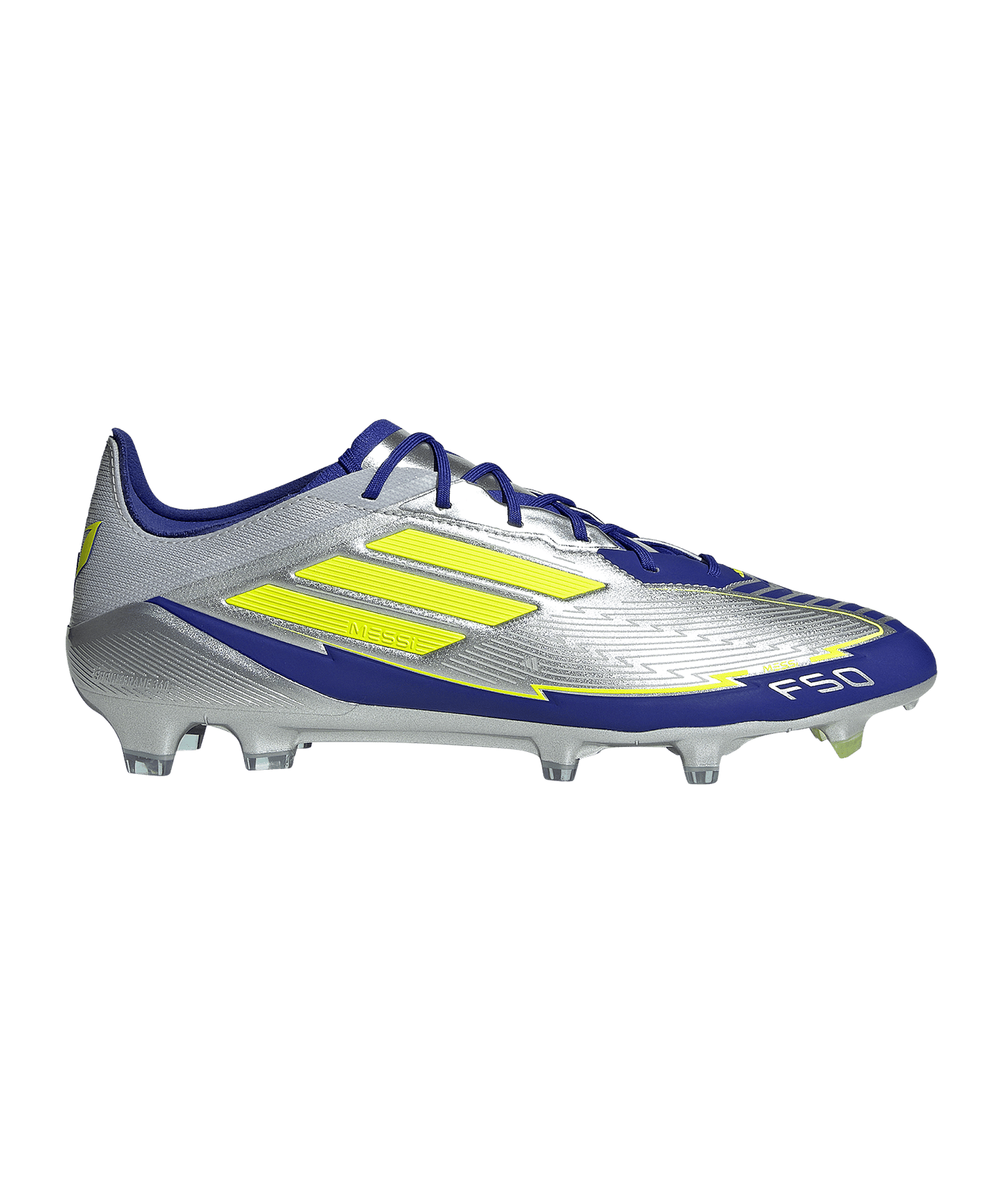 adidas F50 Elite FG Messi Silber - silber