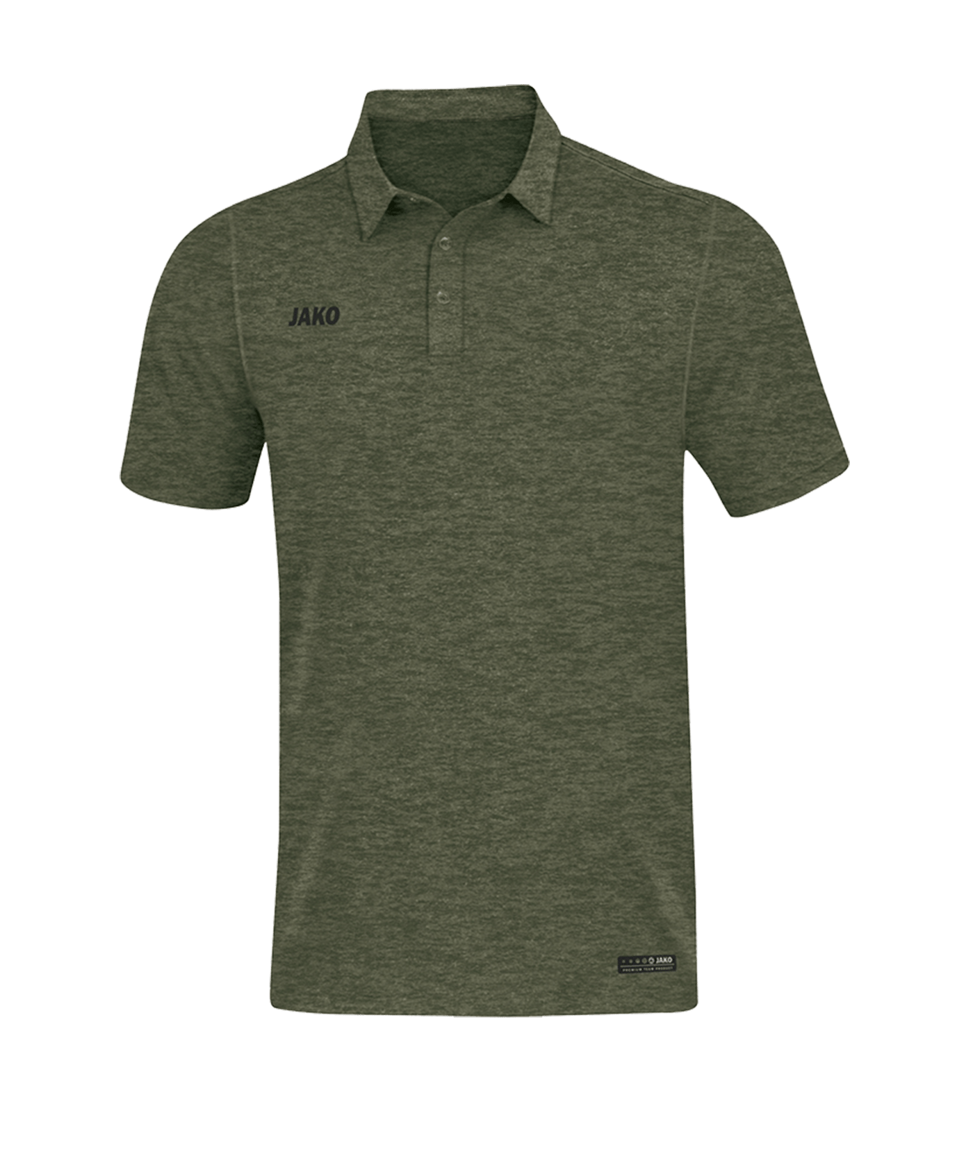 Jako Premium Basics Poloshirt Khaki F28 - braun