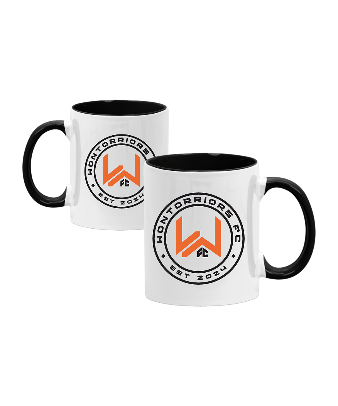Wontorriors FC Fan Tasse Logo Accessoire Schwarz - schwarz
