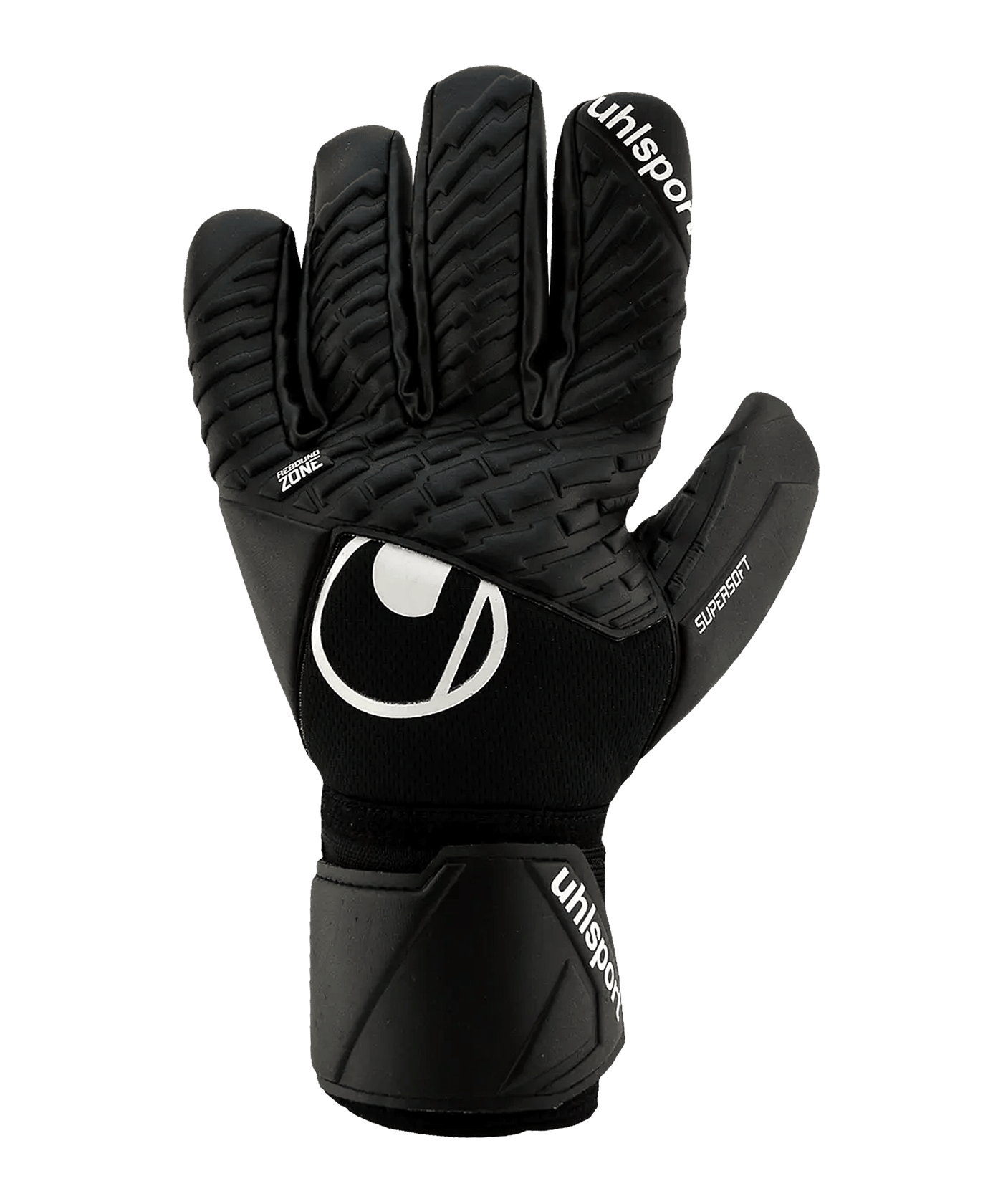 uhlsport FM Cybertec Supersoft HN #392 Torwarthandschuhe Schwarz F01 - schwarz