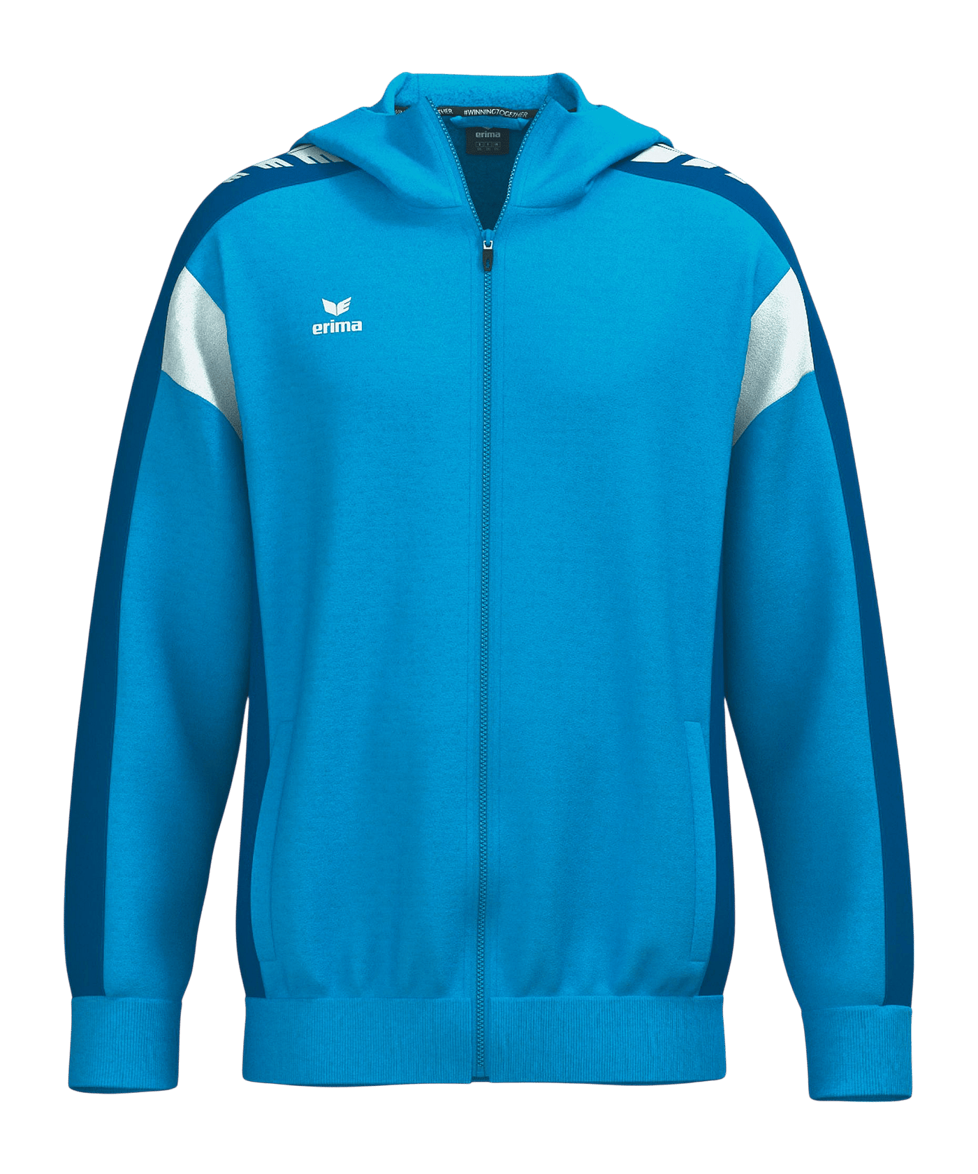 Erima Celebrate 125 Kapuzenjacke Blau - blau