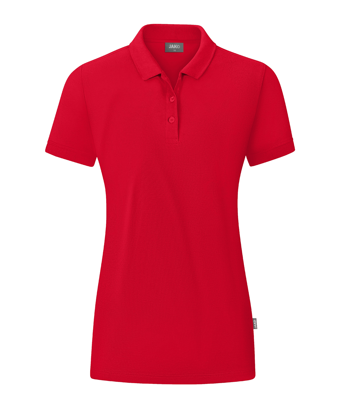 JAKO Organic Poloshirt Damen Rot F100 - rot