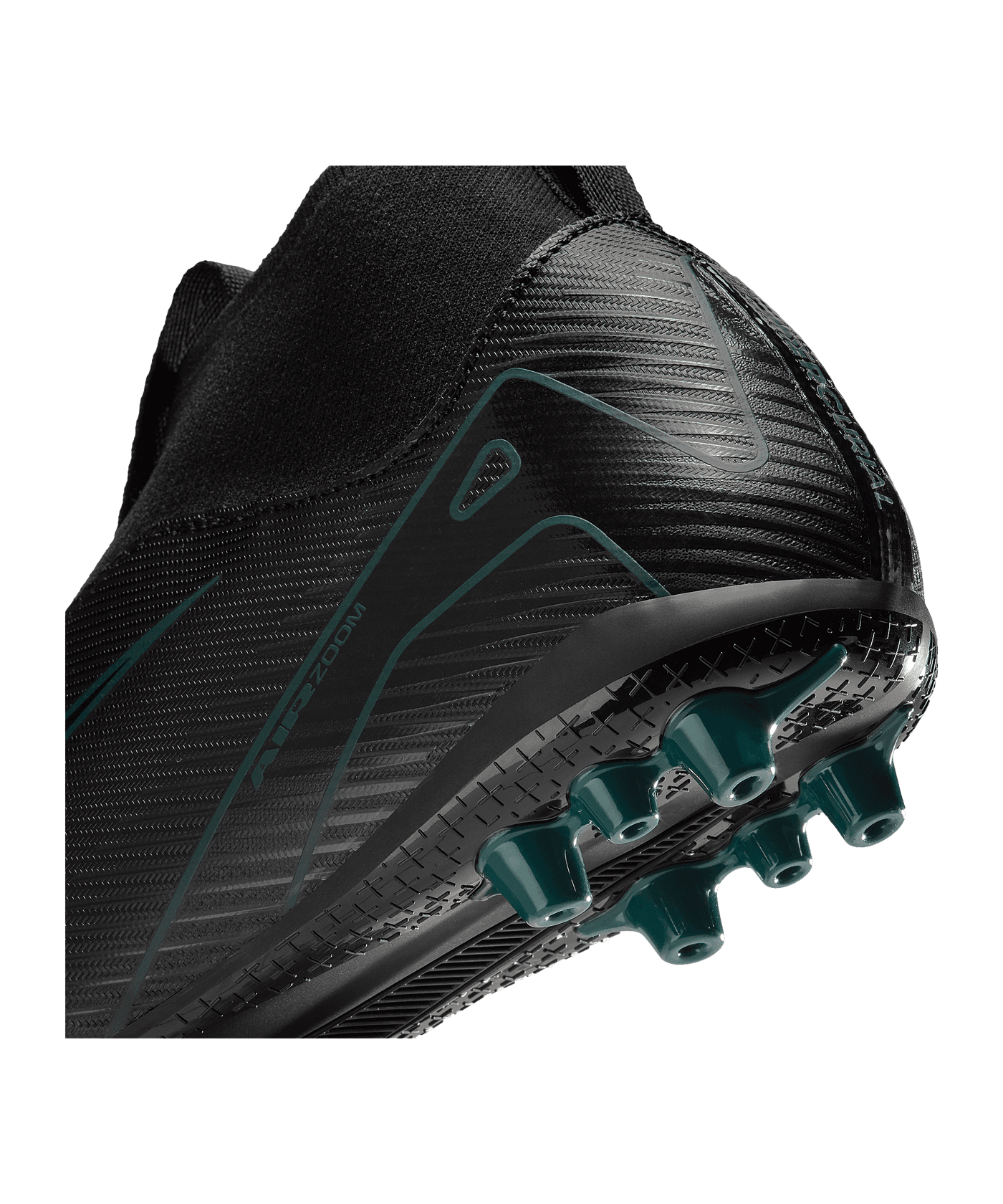 Nike Jr Air Zoom Mercurial Superfly X Academy AG Shadow Kids Schwarz F002 - schwarz