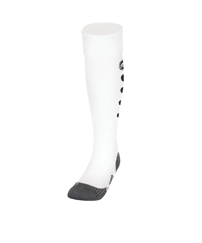 Jako Roma Stutzenstrumpf Weiss Schwarz F00 - weiss