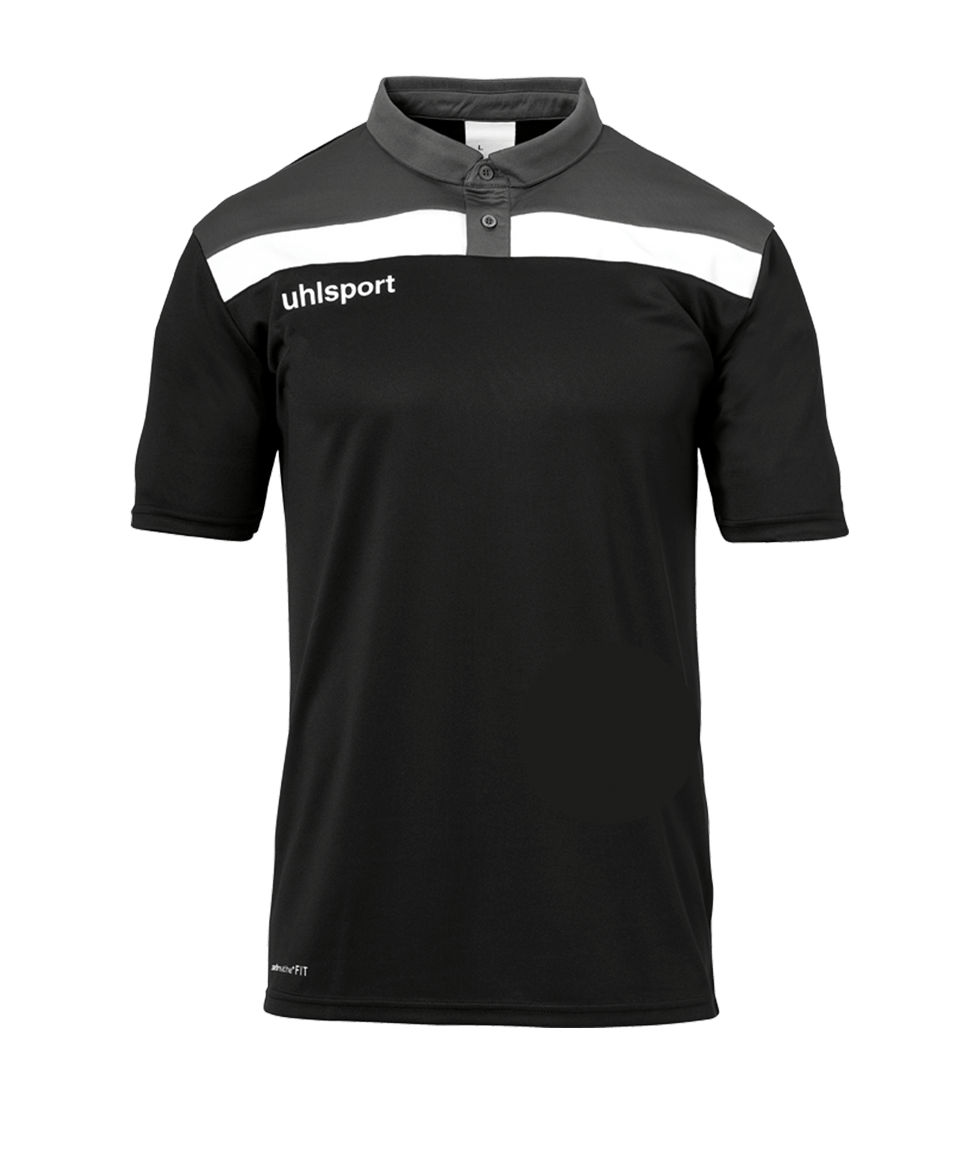 Uhlsport Offense 23 Poloshirt Schwarz Grau F01 - schwarz