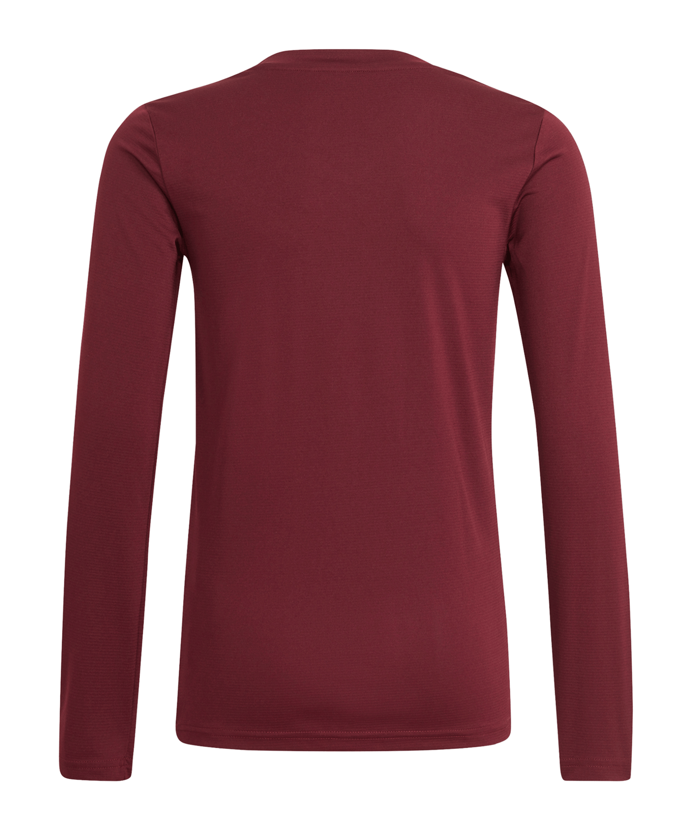 adidas Team Base Top langarm Kids Dunkelrot - rot