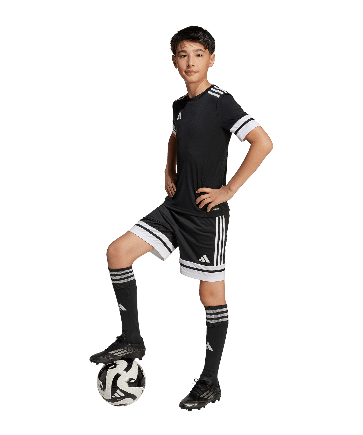 adidas Squadra 25 Trikot Kids Schwarz - schwarz