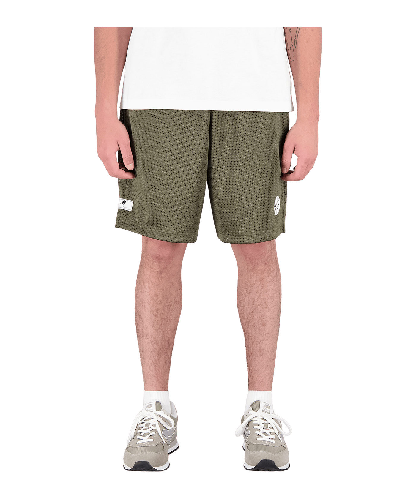 New Balance Essentials Hoops Short Blau - blau