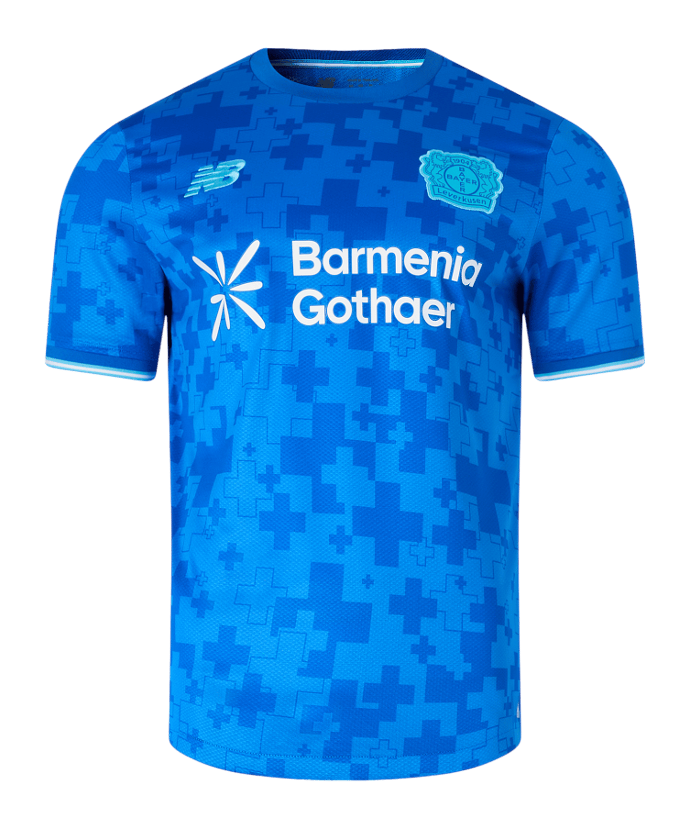 New Balance Bayer 04 Leverkusen Trikot Schwarz 2025/2026 Schwarz FTHD - blau