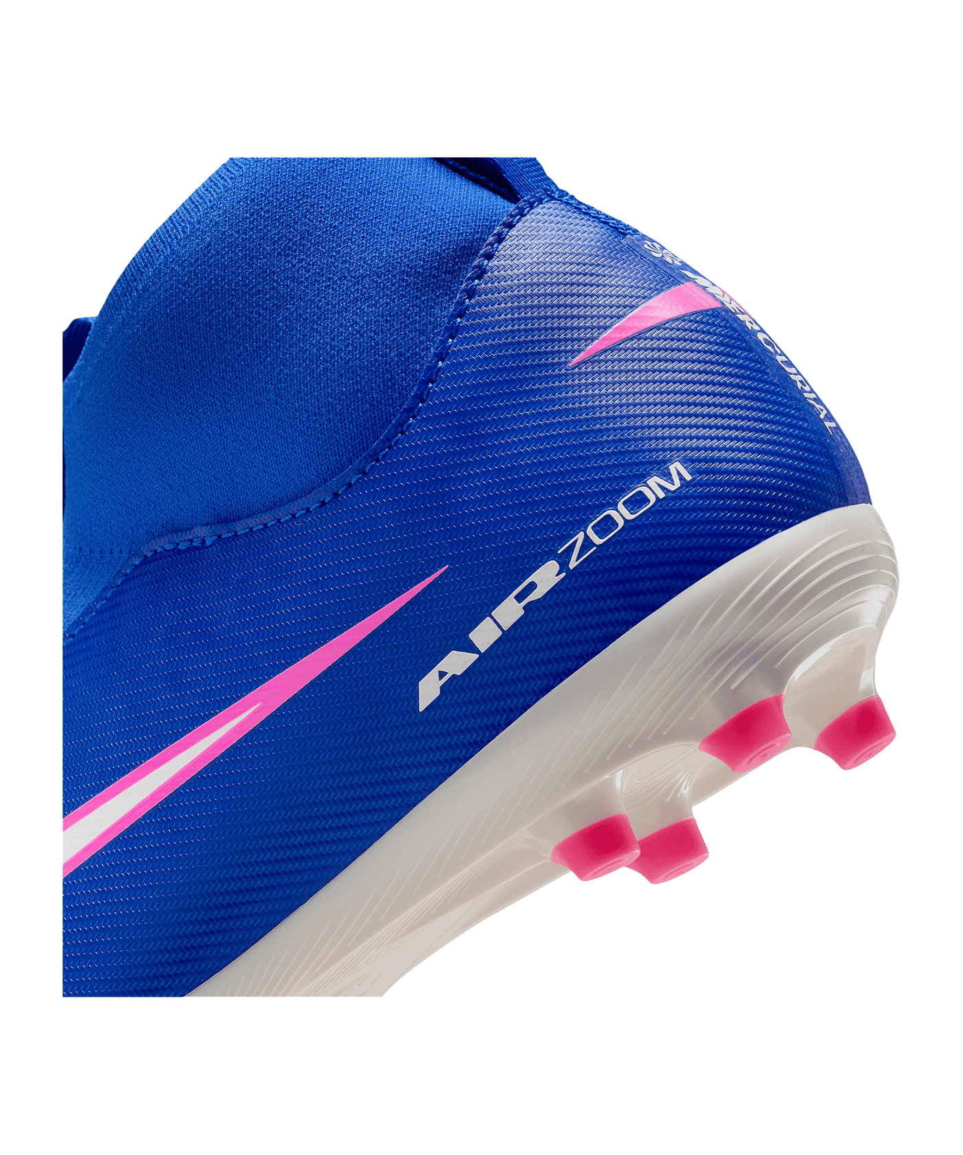 Nike Jr Air Zoom Mercurial Superlfy X Academy FG/MG Attack Kids Blau F446 - blau