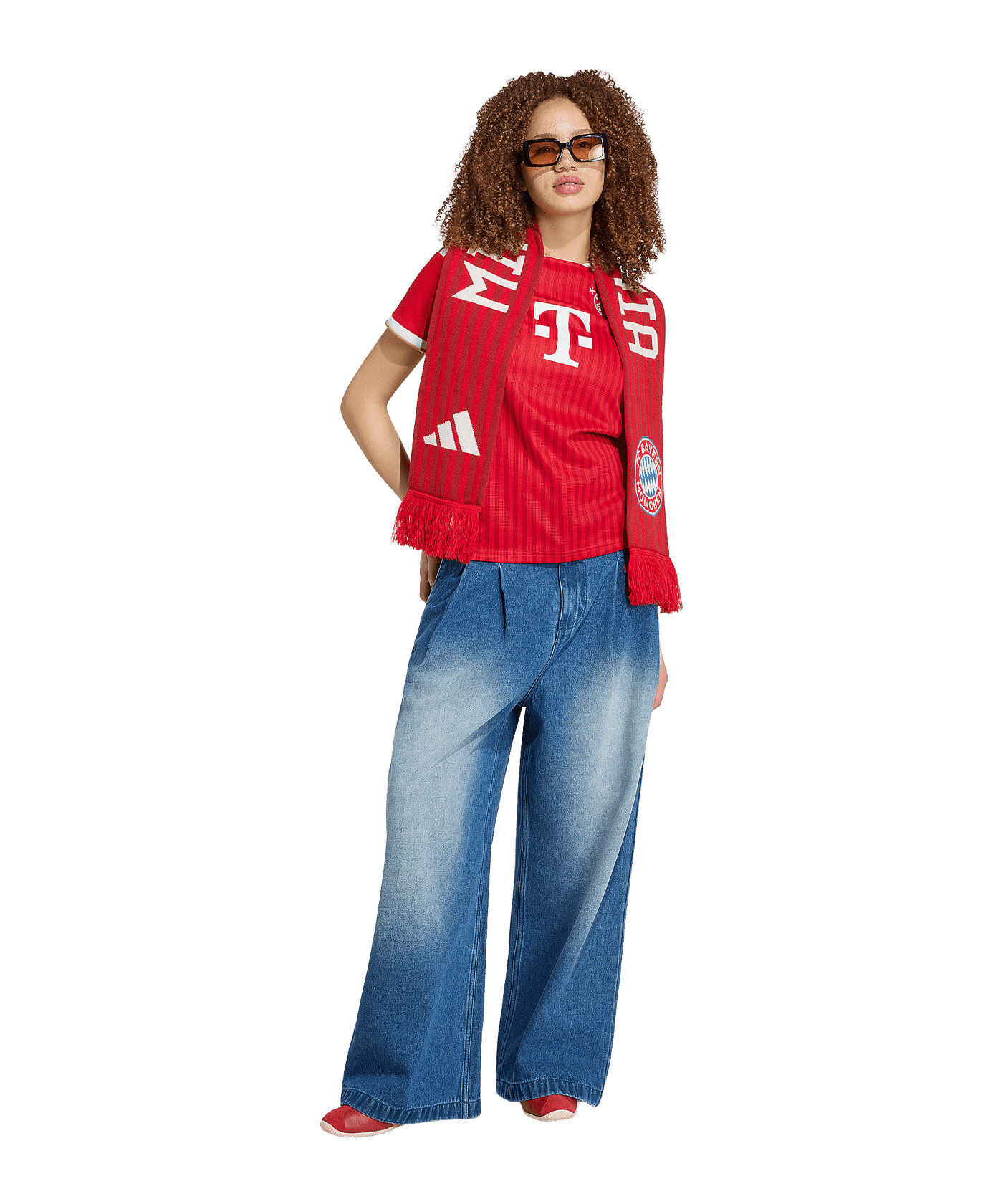 adidas FC Bayern München Trikot Home 2026/2027 Damen Rot - rot