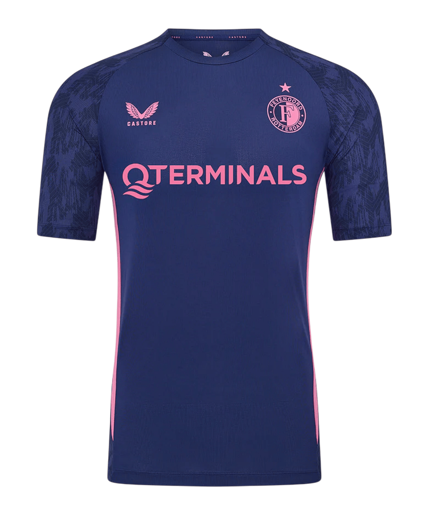 Castore Feyenoord Rotterdam Trainingsshirt Blau - blau