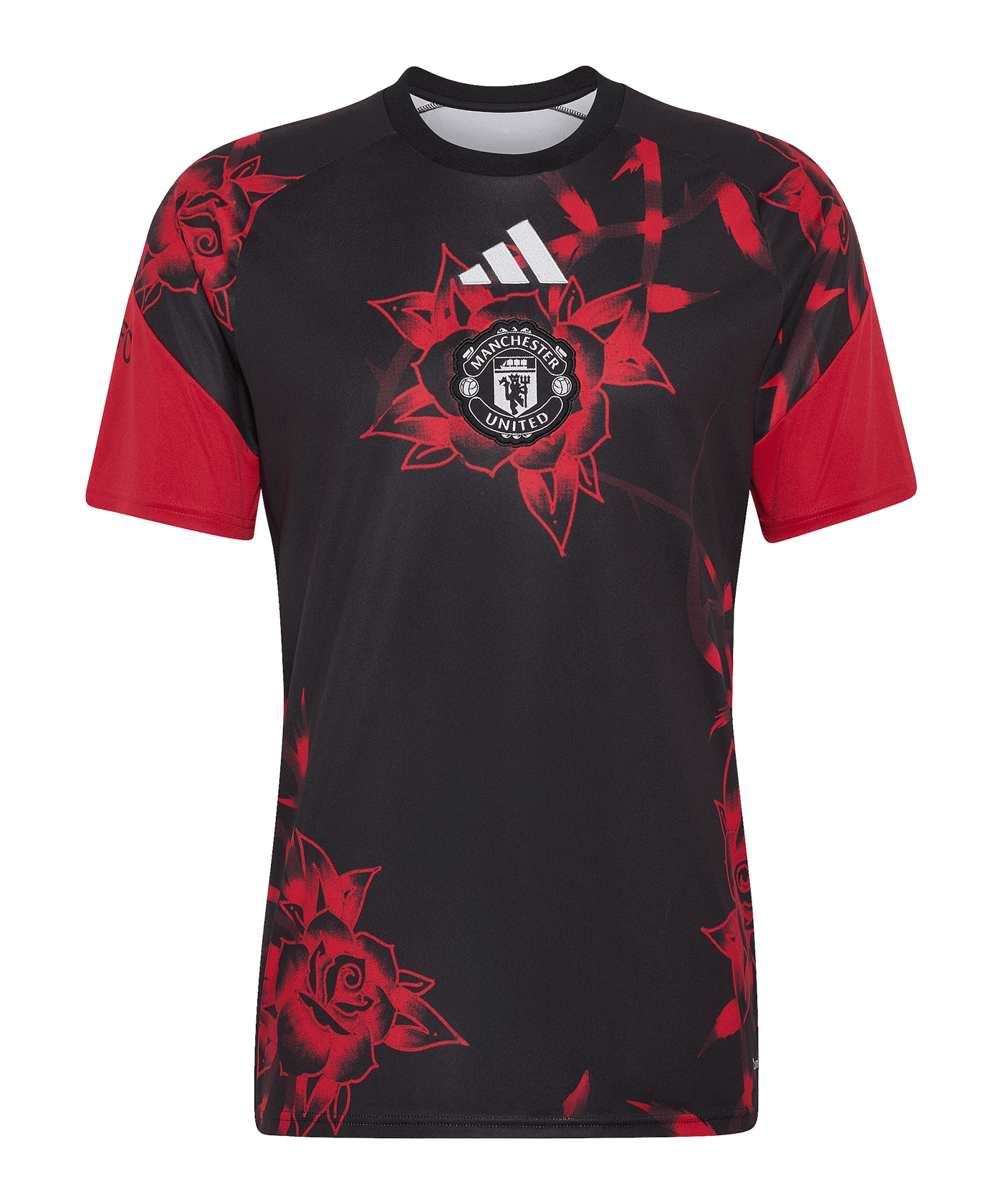 adidas Manchester United Pre Match Trikot 2026/2027 Rot - rot