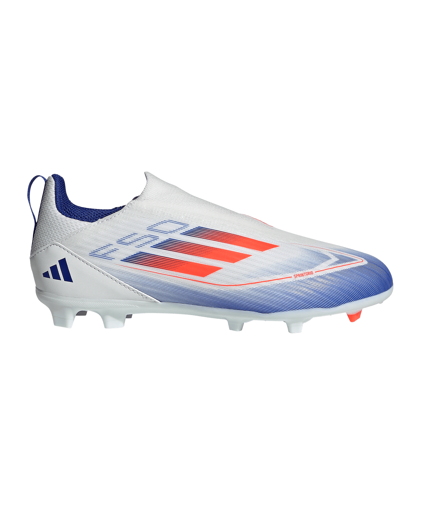 adidas F50 League LL FG/MG Advancement Kids Weiss Rot - weiss