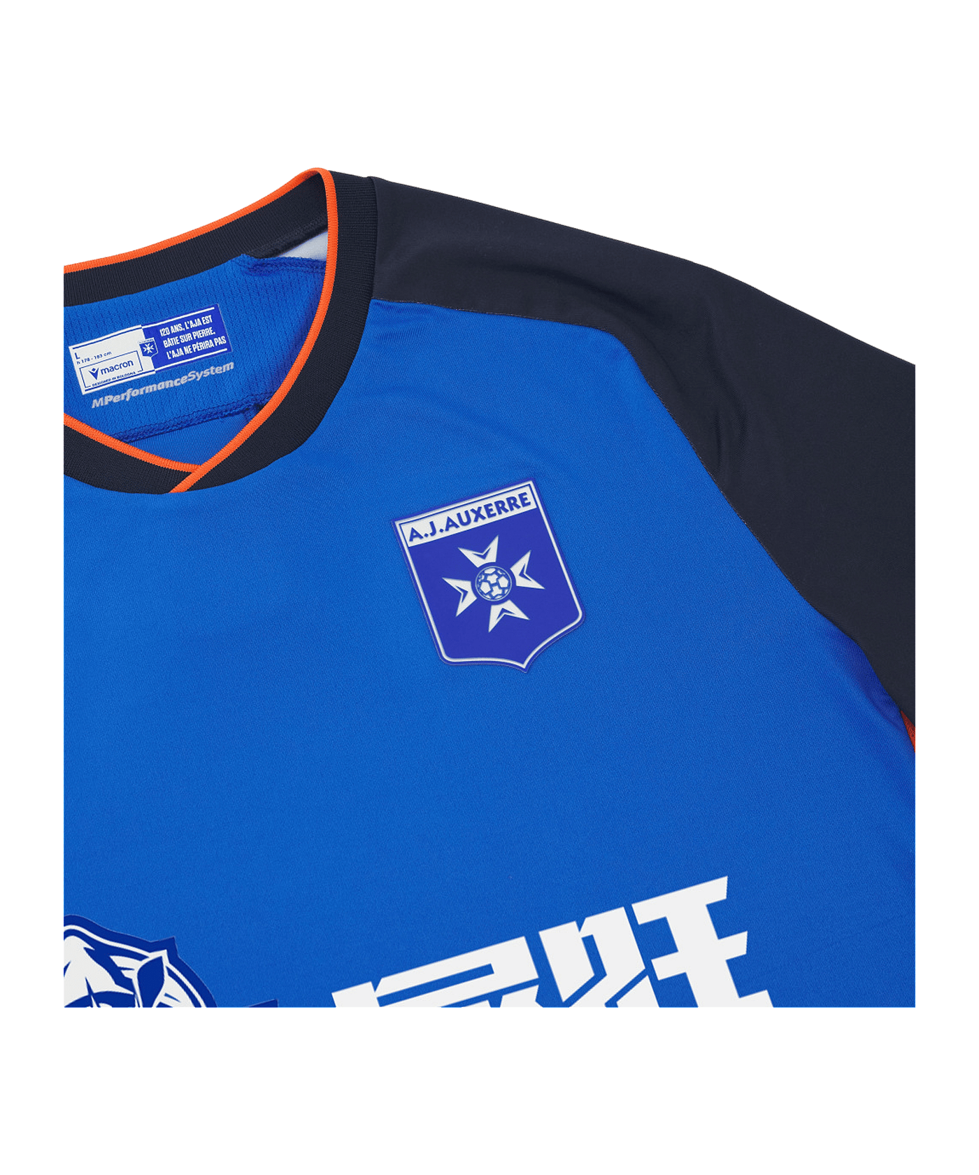 Macron AJ Auxerre Trikot 3rd 2025/2026 Blau - blau