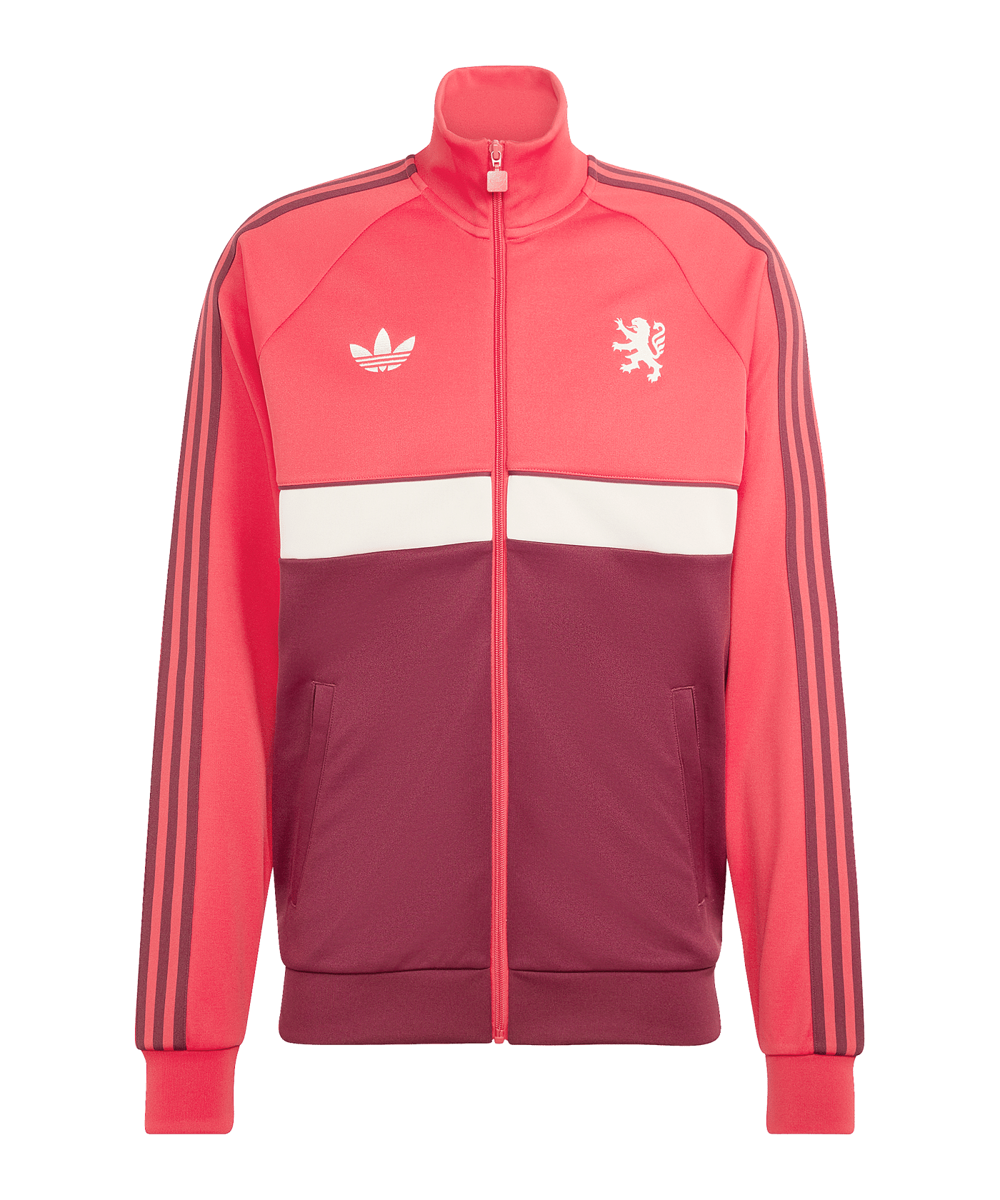 adidas Originals Olympique Lyon Jacke Rosa - rosa