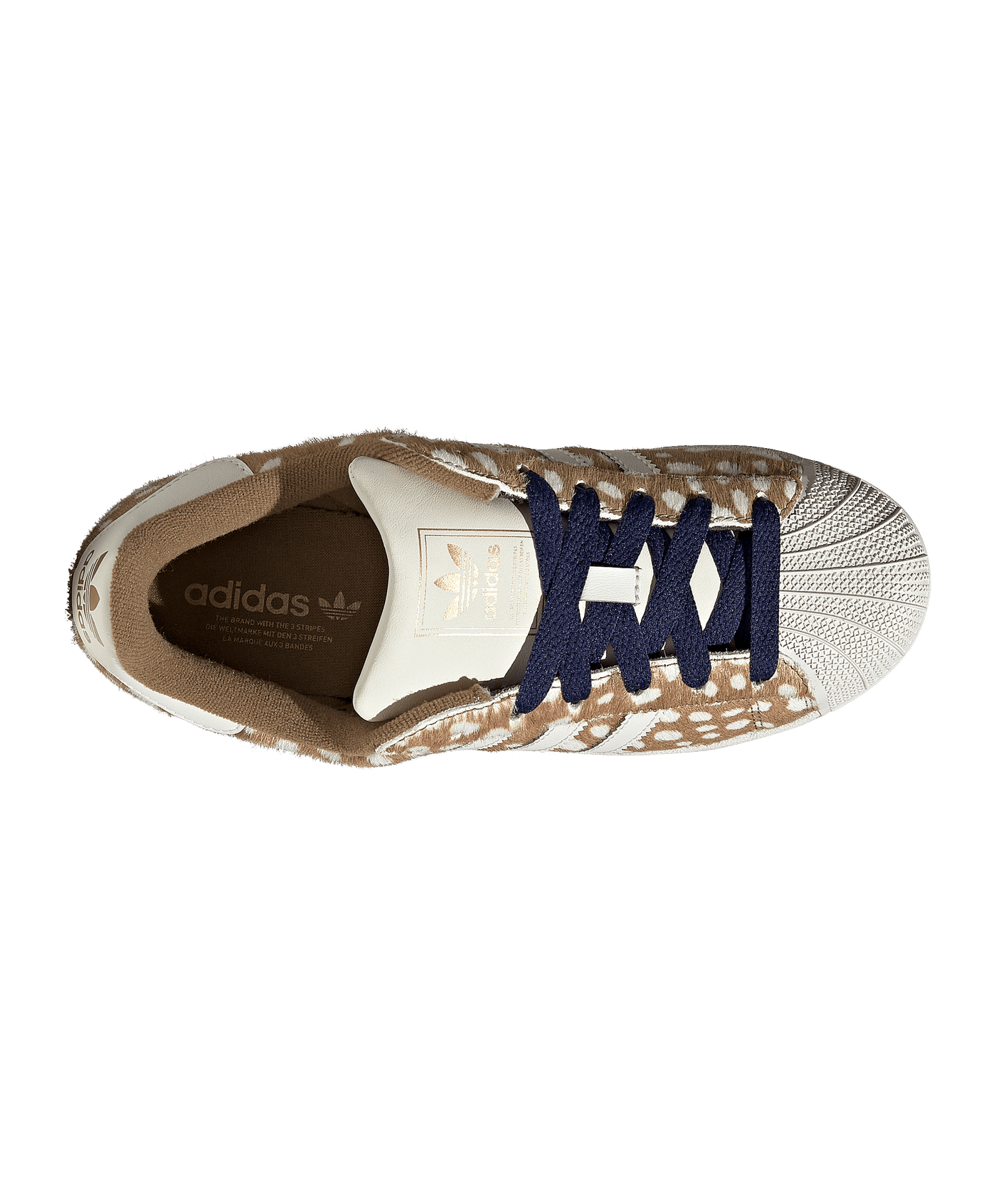 adidas Originals Superstar II Damen Braun - braun