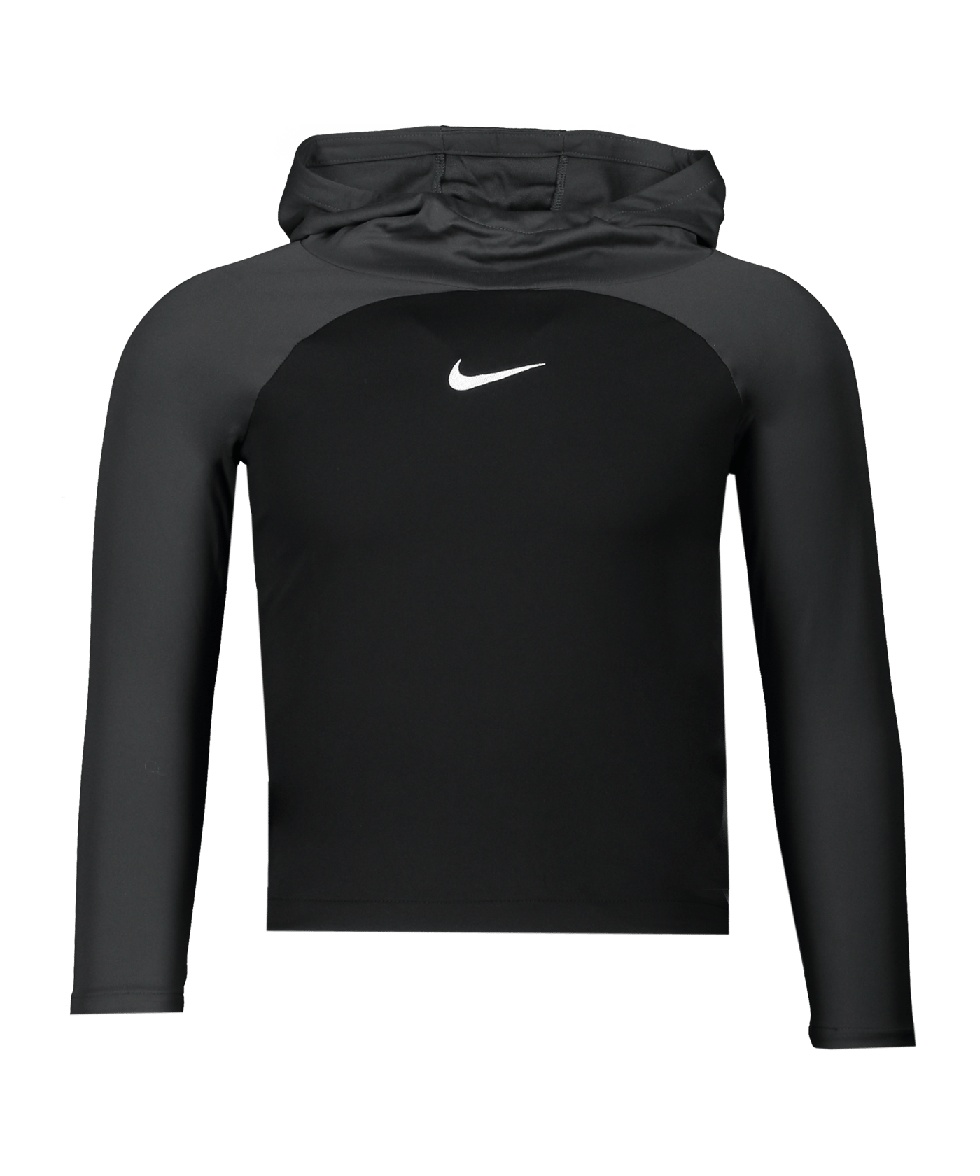 Nike Academy Pro Hoody Kids Schwarz Grau F013 - schwarz