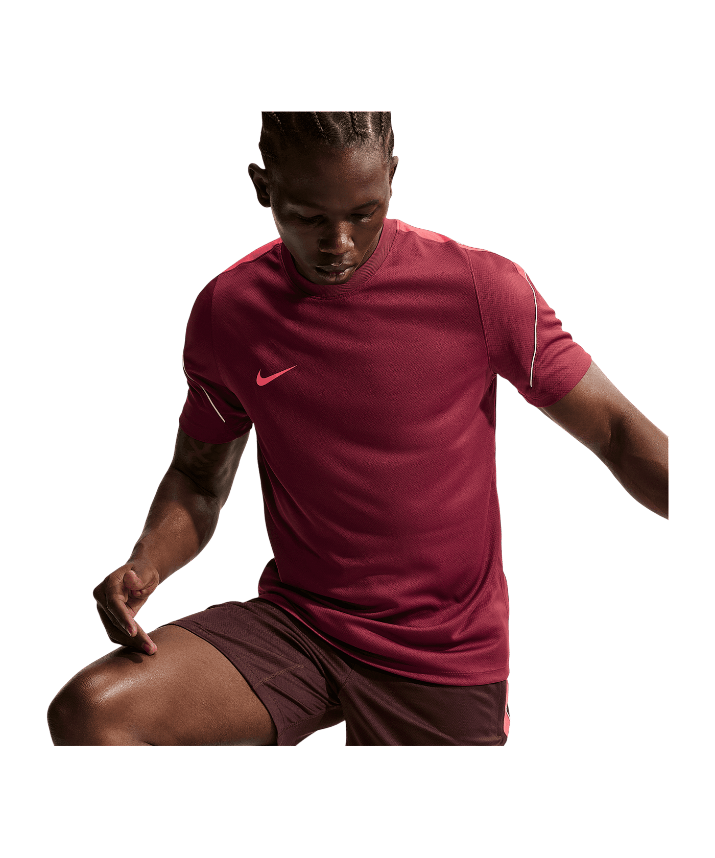 Nike Strike Trainingsshirt Rot F677 - rot