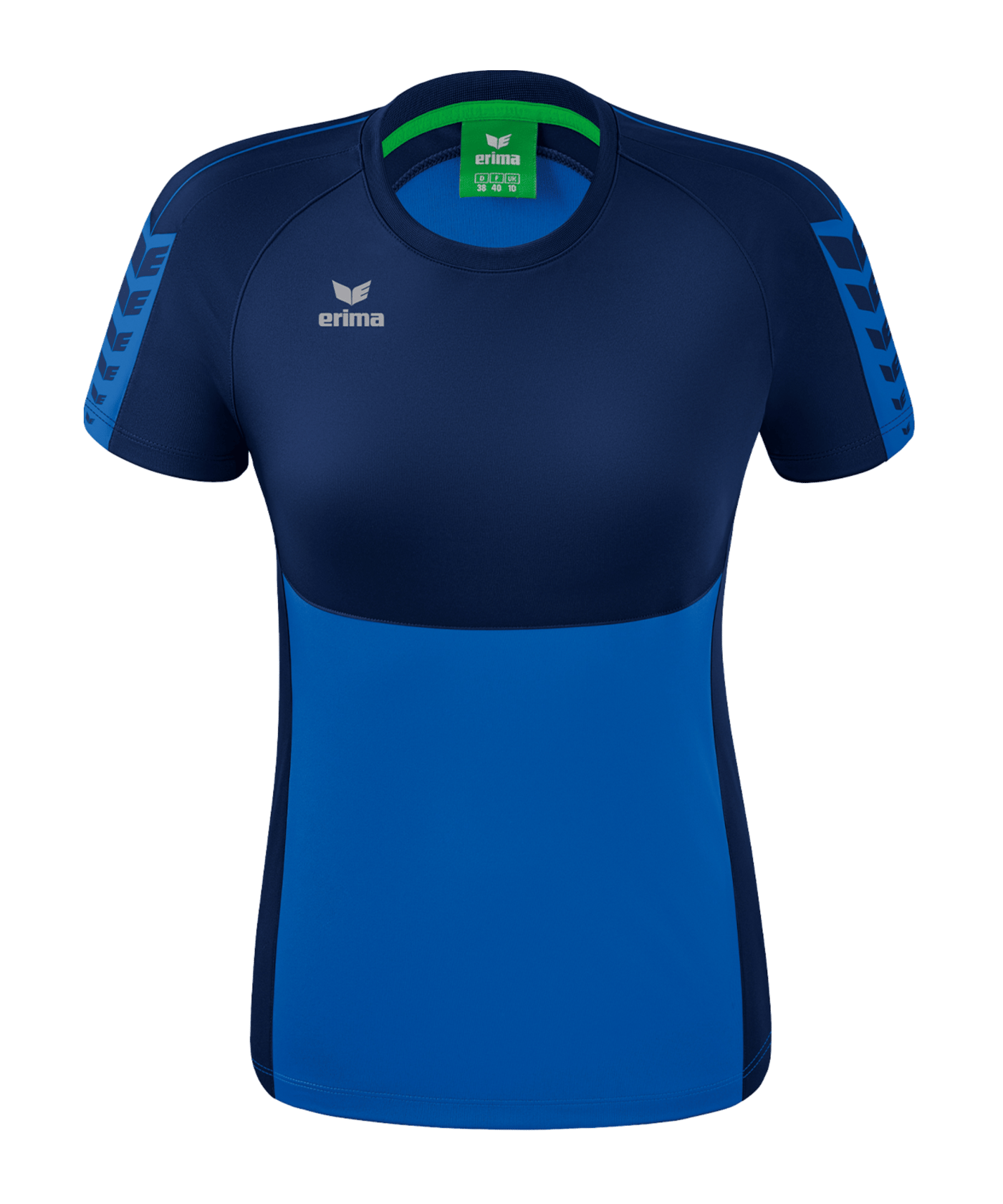 Erima Six Wings T-Shirt Damen Blau Dunkelblau - blau