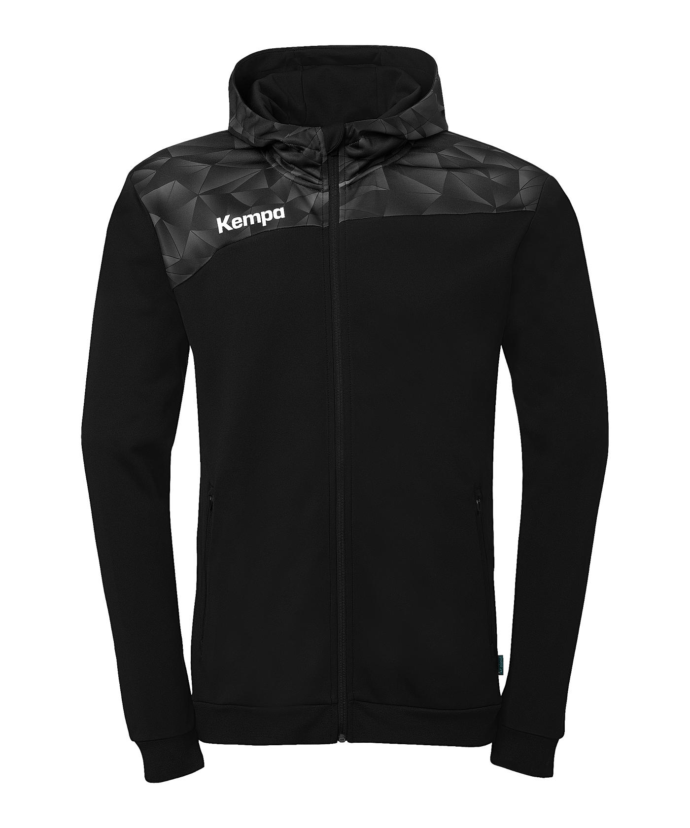 Kempa Athletics 29 Kapuzenjacke Schwarz F01 - schwarz