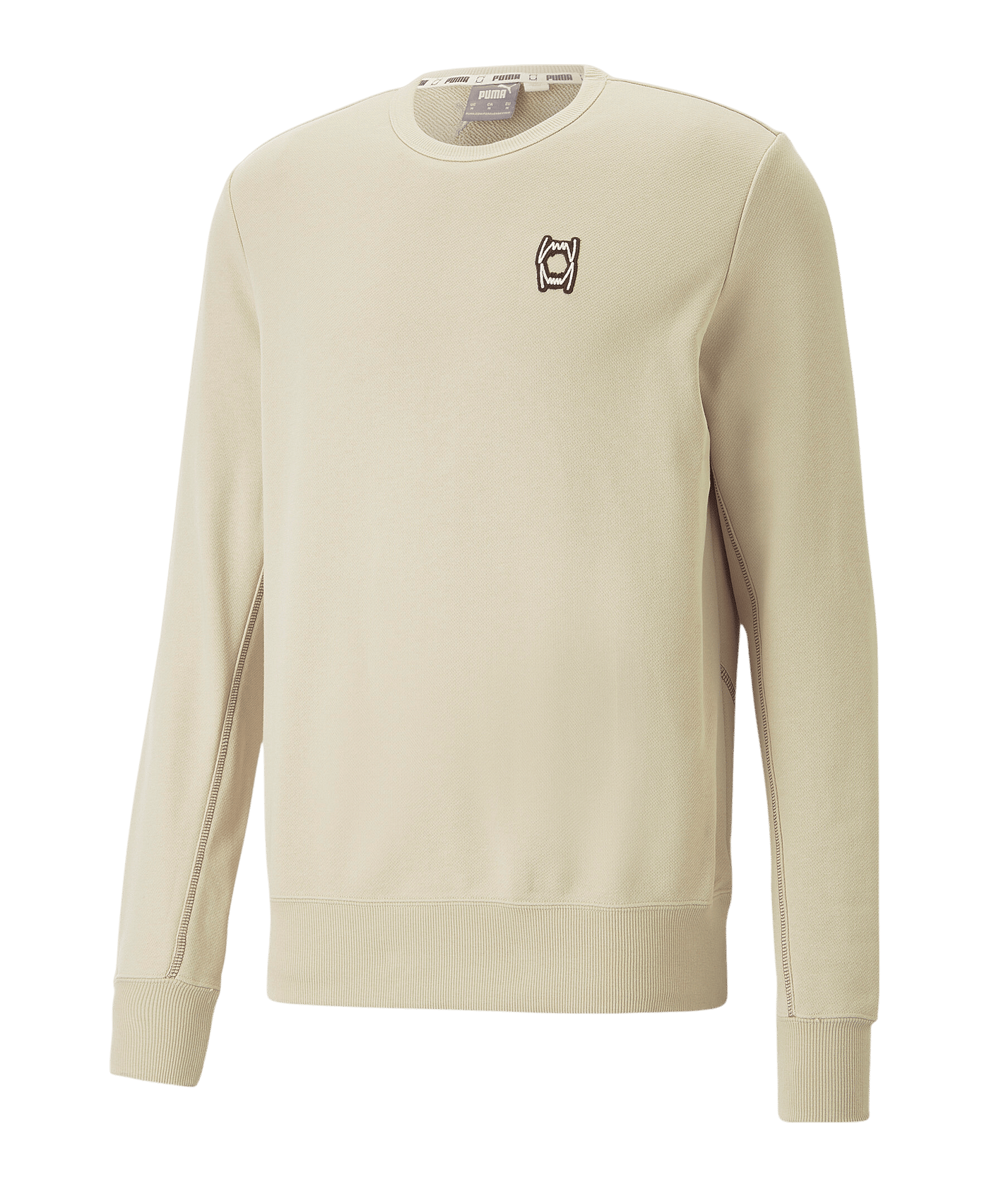 PUMA Pivot EMB Sweatshirt Beige F13 - beige
