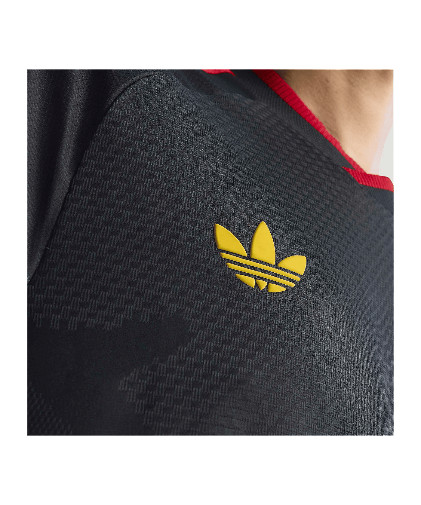 adidas Jamaika Authentic Trikot Away WM 2026 Schwarz - schwarz