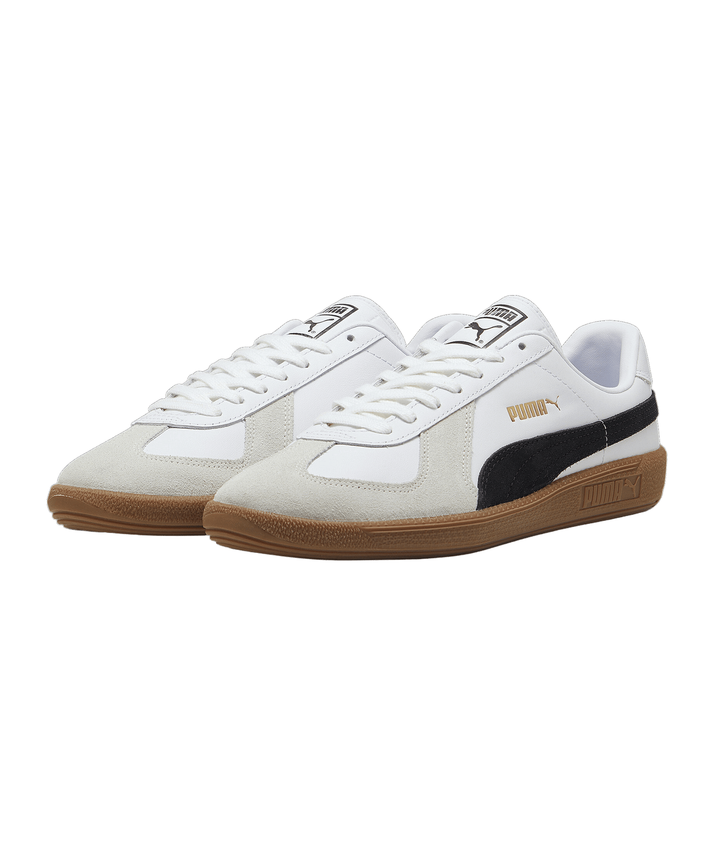 PUMA Army Trainer Weiss Schwarz F21 - weiss
