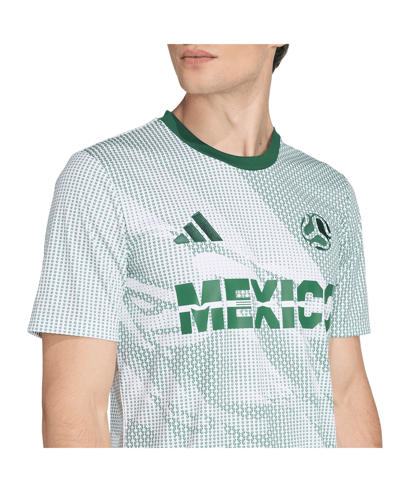 adidas Mexiko Mexico Trikot Weiß - weiss