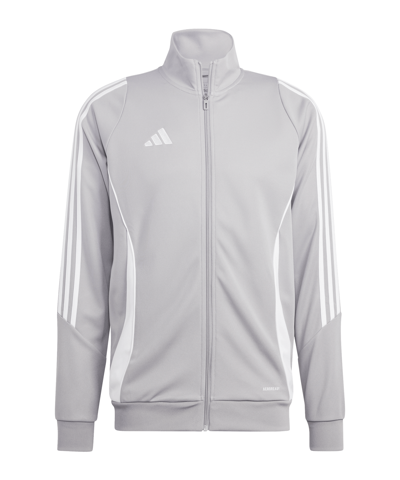 adidas Tiro 24 Trainingsjacke Grau Weiss - grau