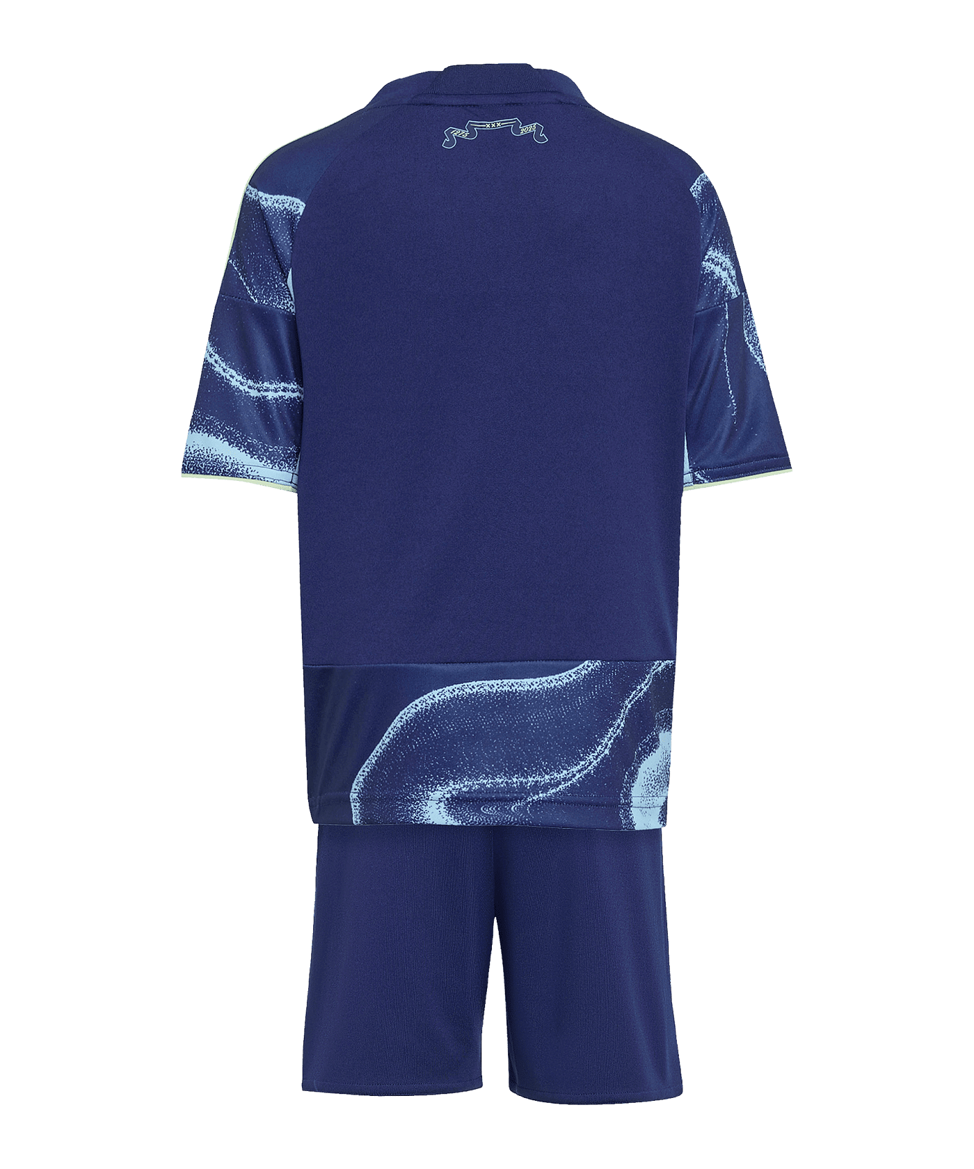 adidas Ajax Amsterdam Trikot Set Away 2025/2026 Kids Blau