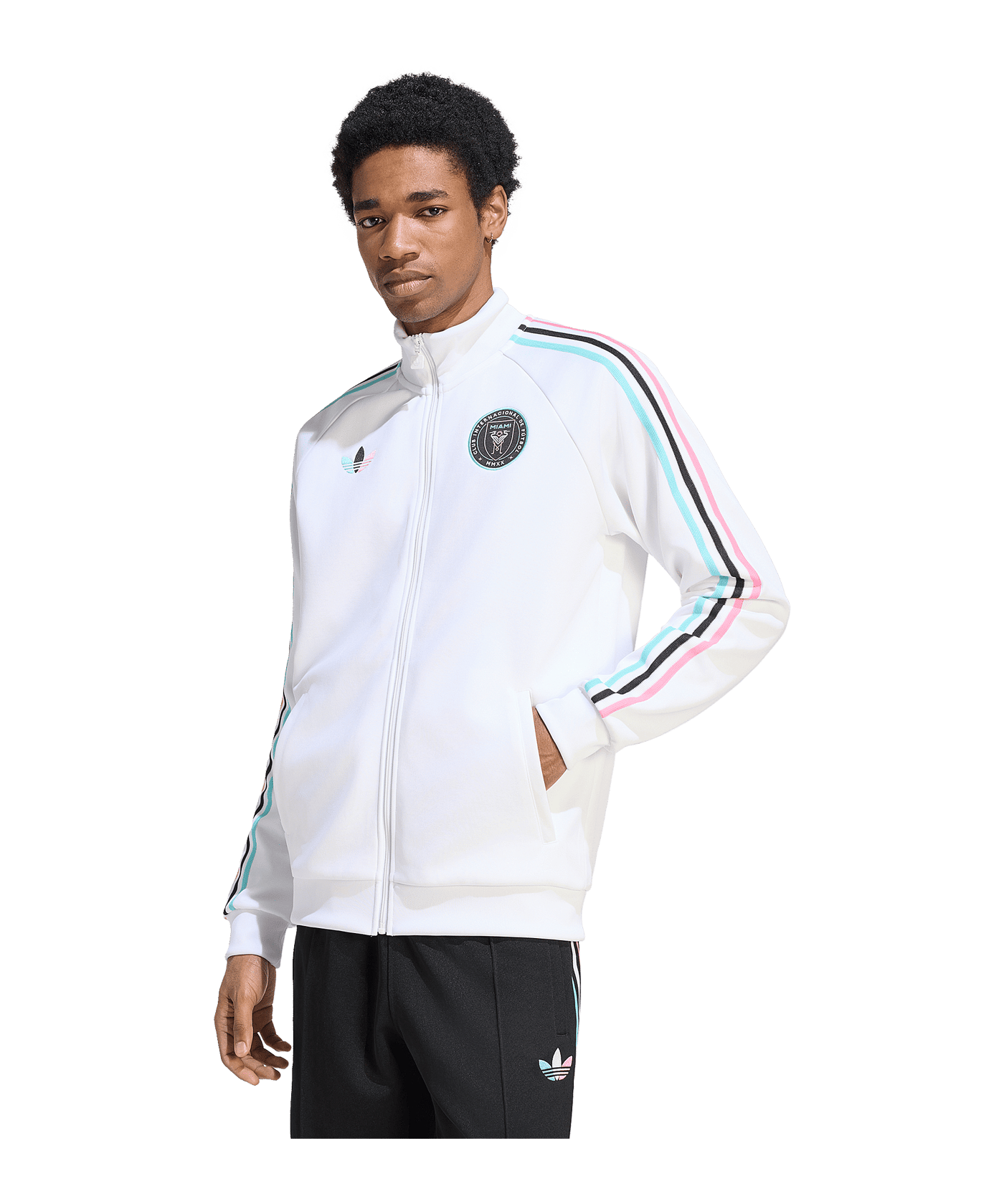 adidas Originals Inter Miami Jacke Weiß - weiss