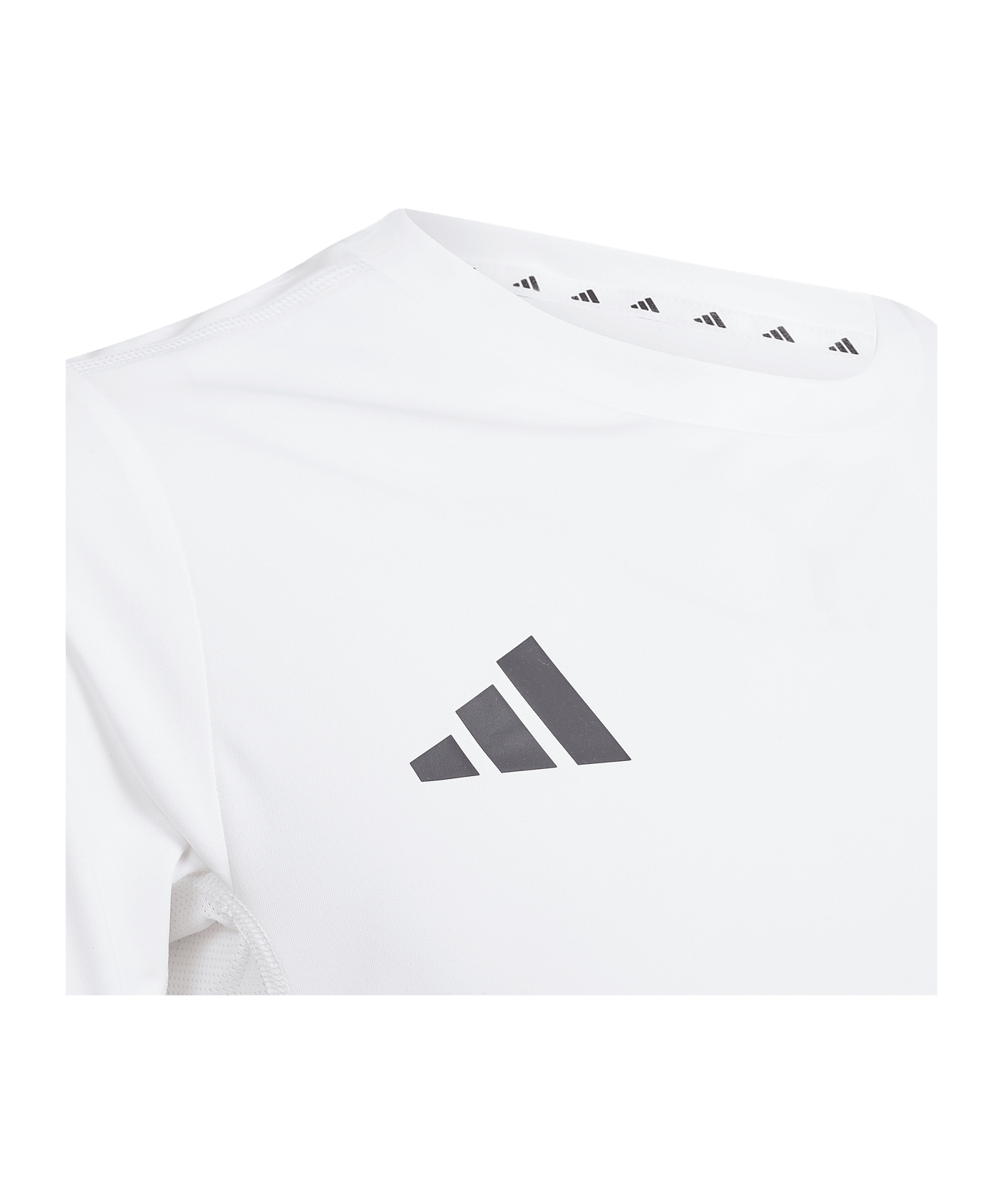adidas Team T-Shirt Kids Weiß - weiss