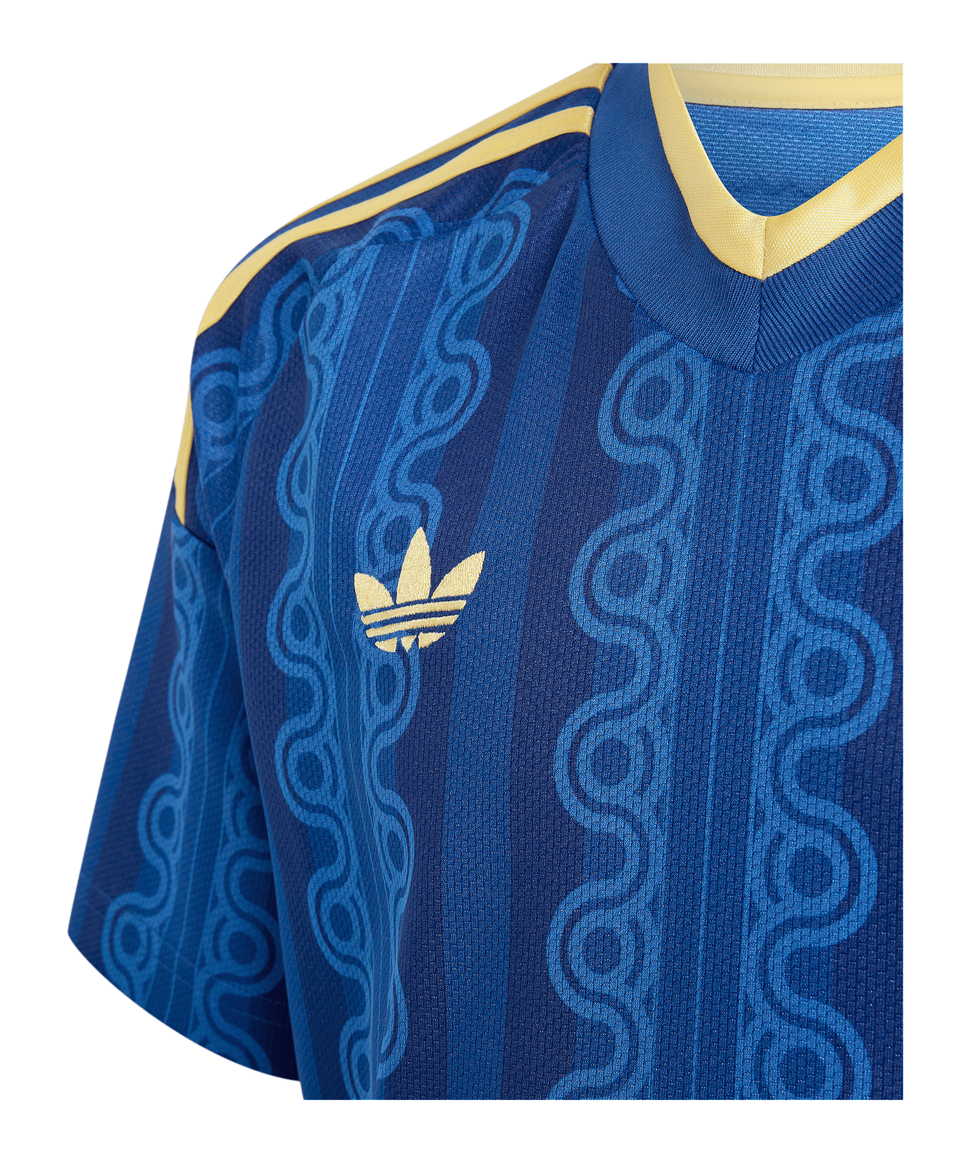 adidas SvFF Schweden Trikot Away WM 2026 Kids Blau - blau