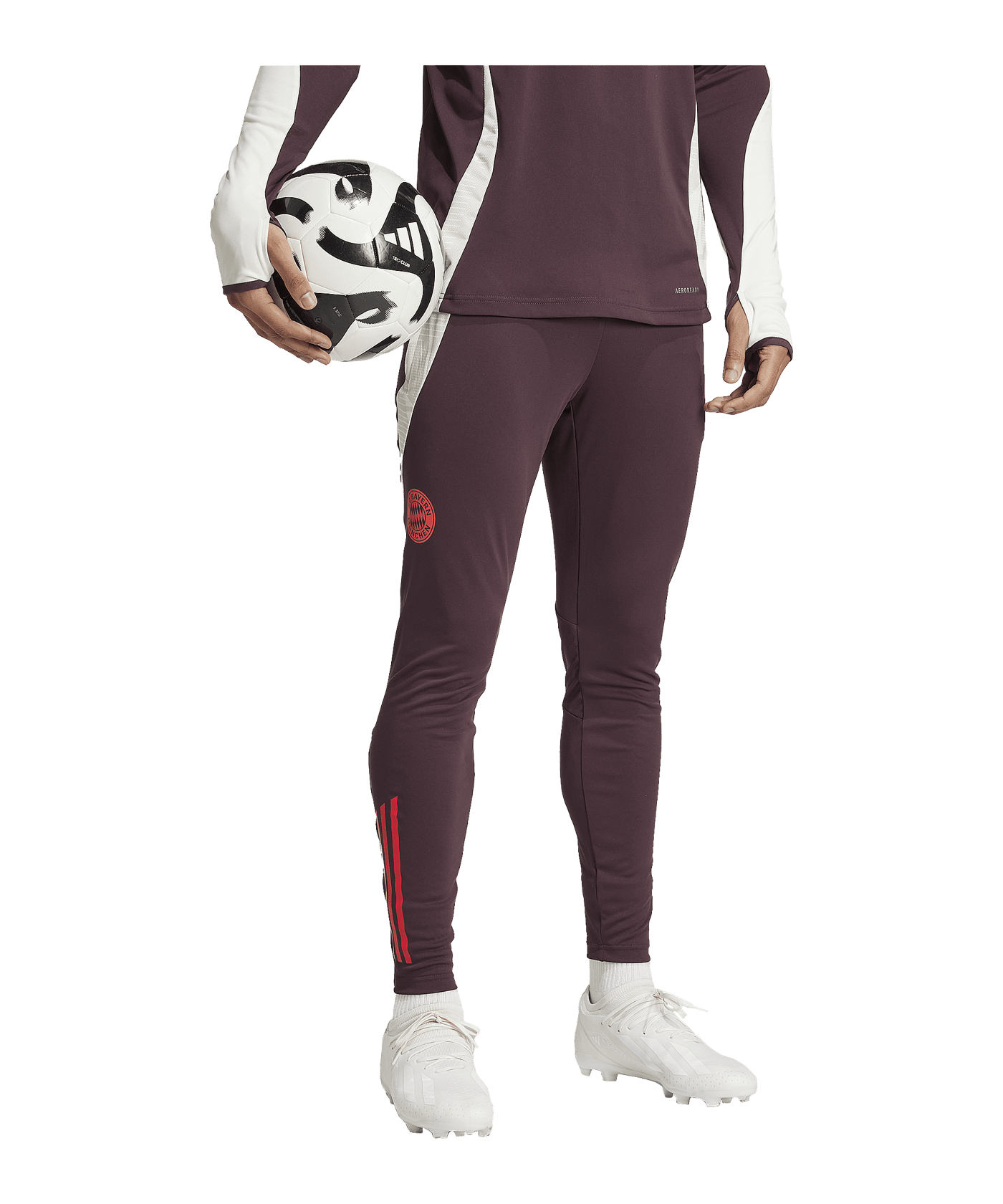 adidas FC Bayern München Trainingshose Rot - rot