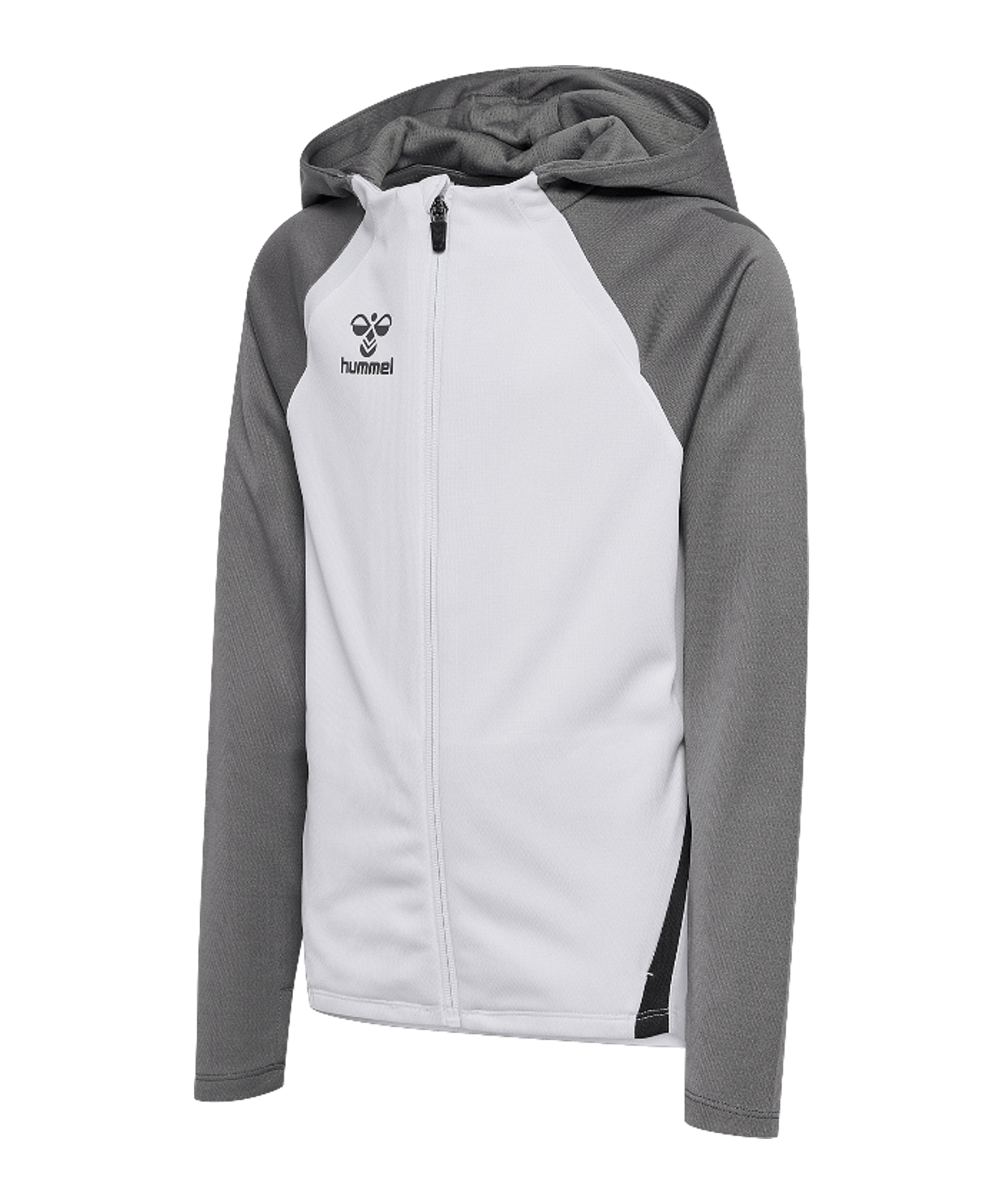 Hummel Lead 2.0 Kapuzenjacke Kids Weiss F9396 - weiss