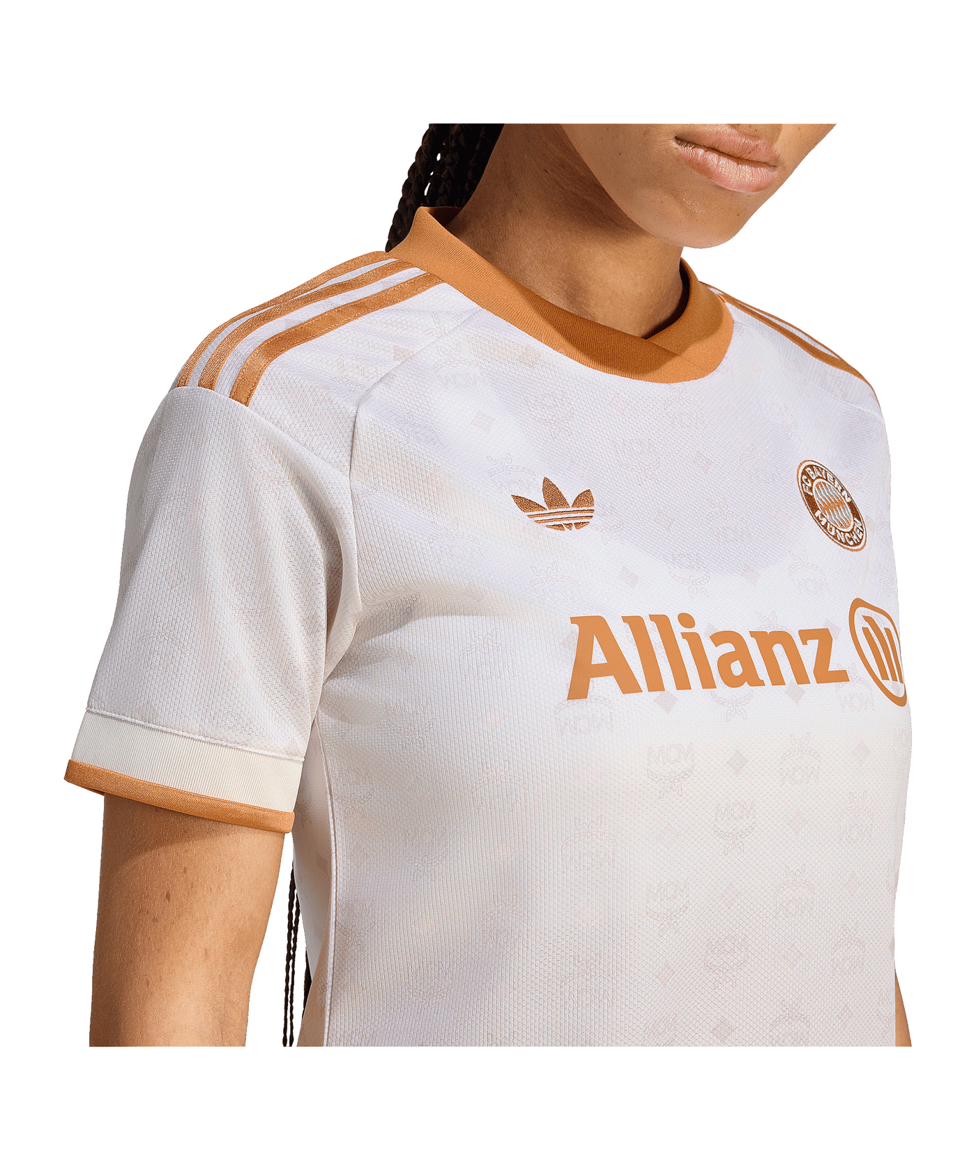 adidas FC Bayern München Frauenteam MCM Trikot 2026/2027 Damen Beige - beige