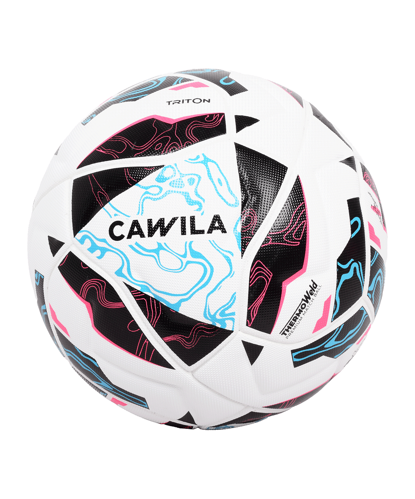Cawila LIGA TRITON Fußball | Spielball Größe 5 - weiss