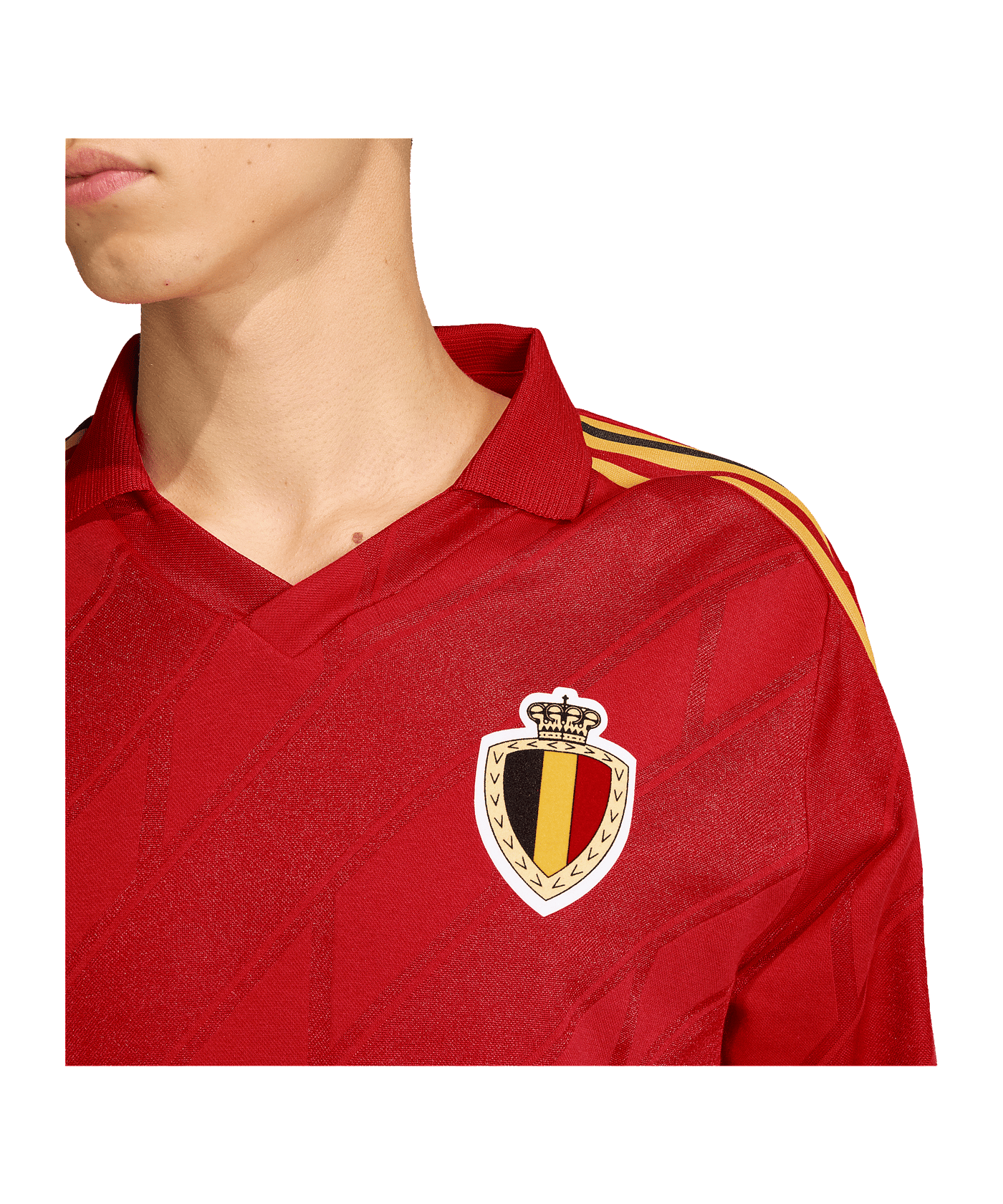 adidas RBFA Belgien Bringback 1986 Trikot Home Rot - rot