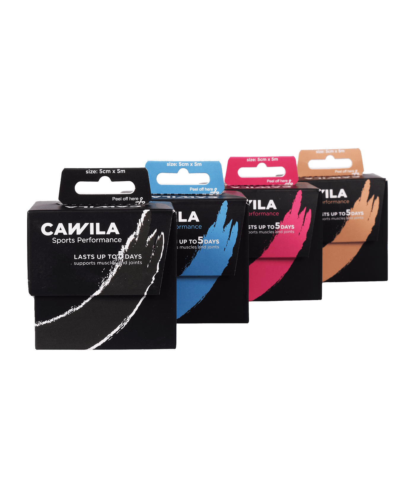 Cawila SPORTSCARE Kinesiology Tape | 5,0cm x 5m - blau