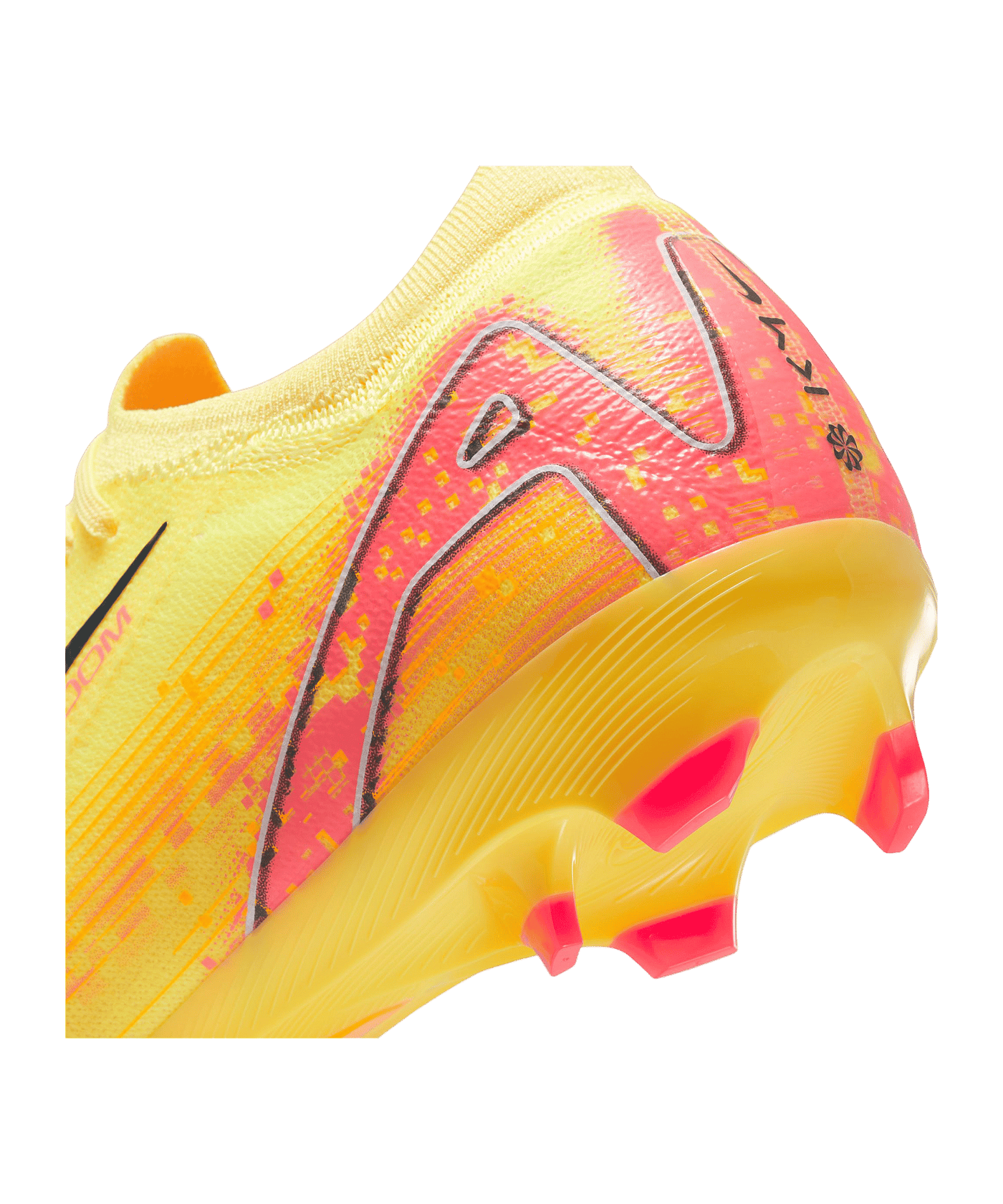 Nike Zoom Mercurial Vapor XVI Pro FG Mbappe Signature Orange Blau F800 - orange