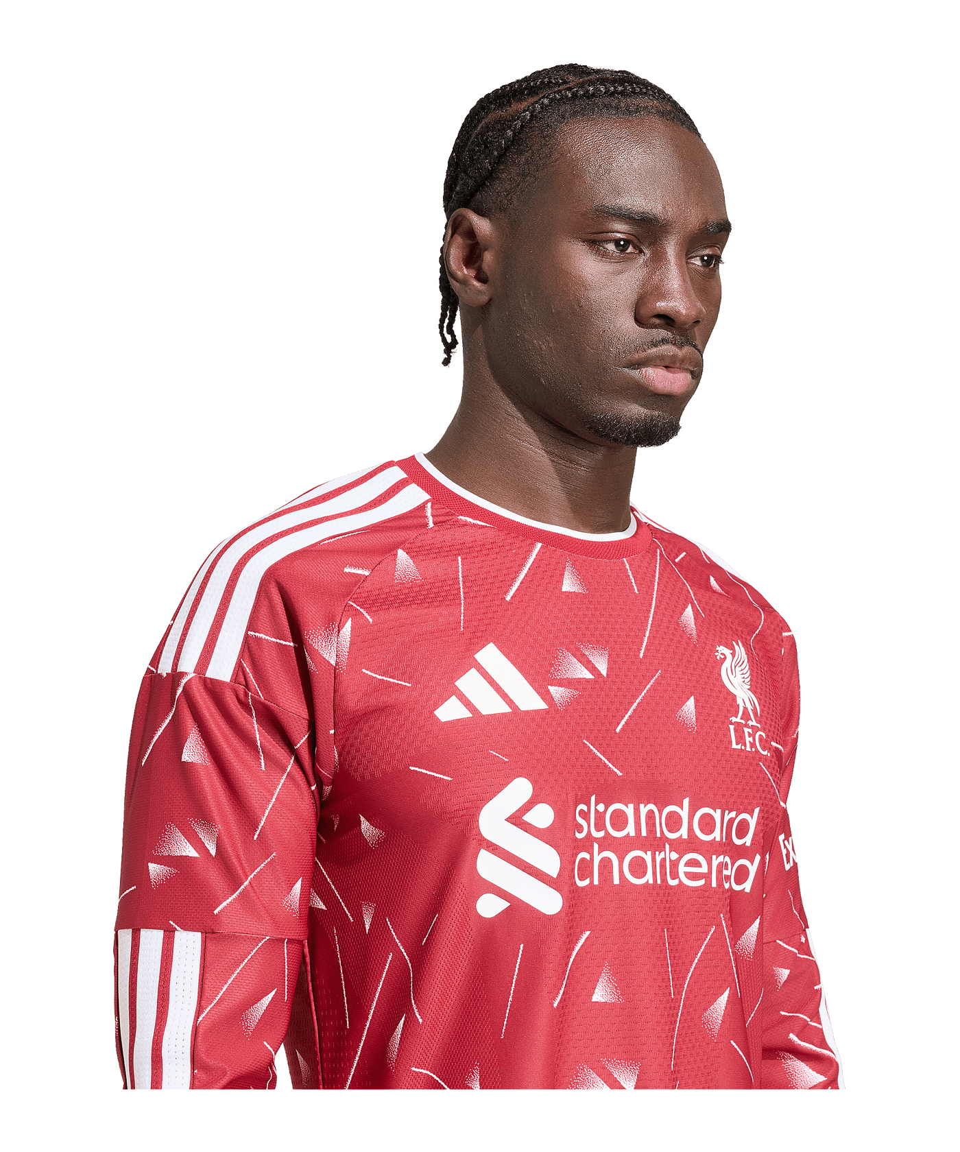 adidas FC Liverpool Authentic Trikot Langarm Home 2026/2027 Rot - rot