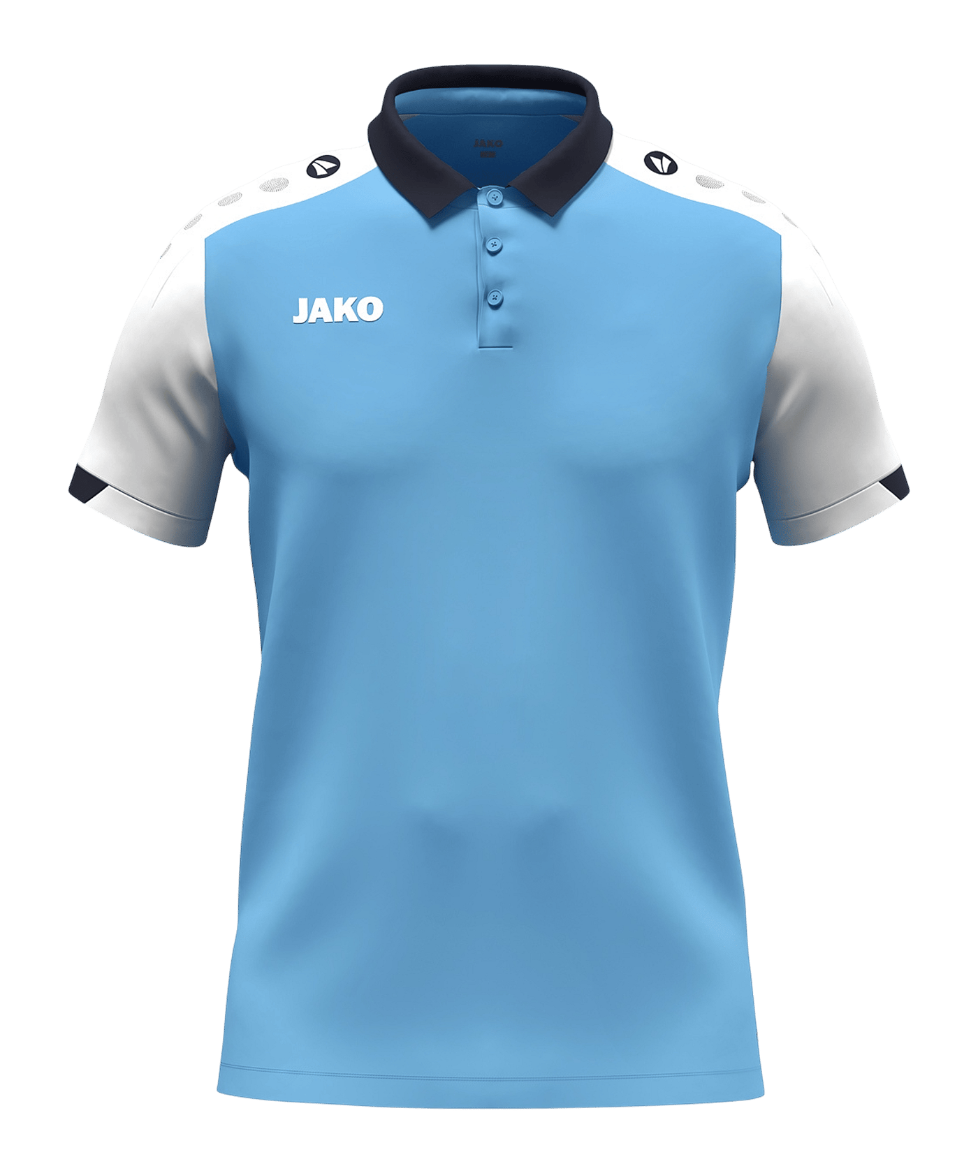 JAKO Dynamic Polo Blau F431 - blau