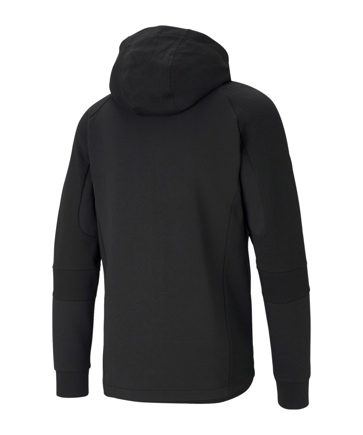 PUMA teamCUP Casuals Kapuzenjacke Schwarz F03 - schwarz